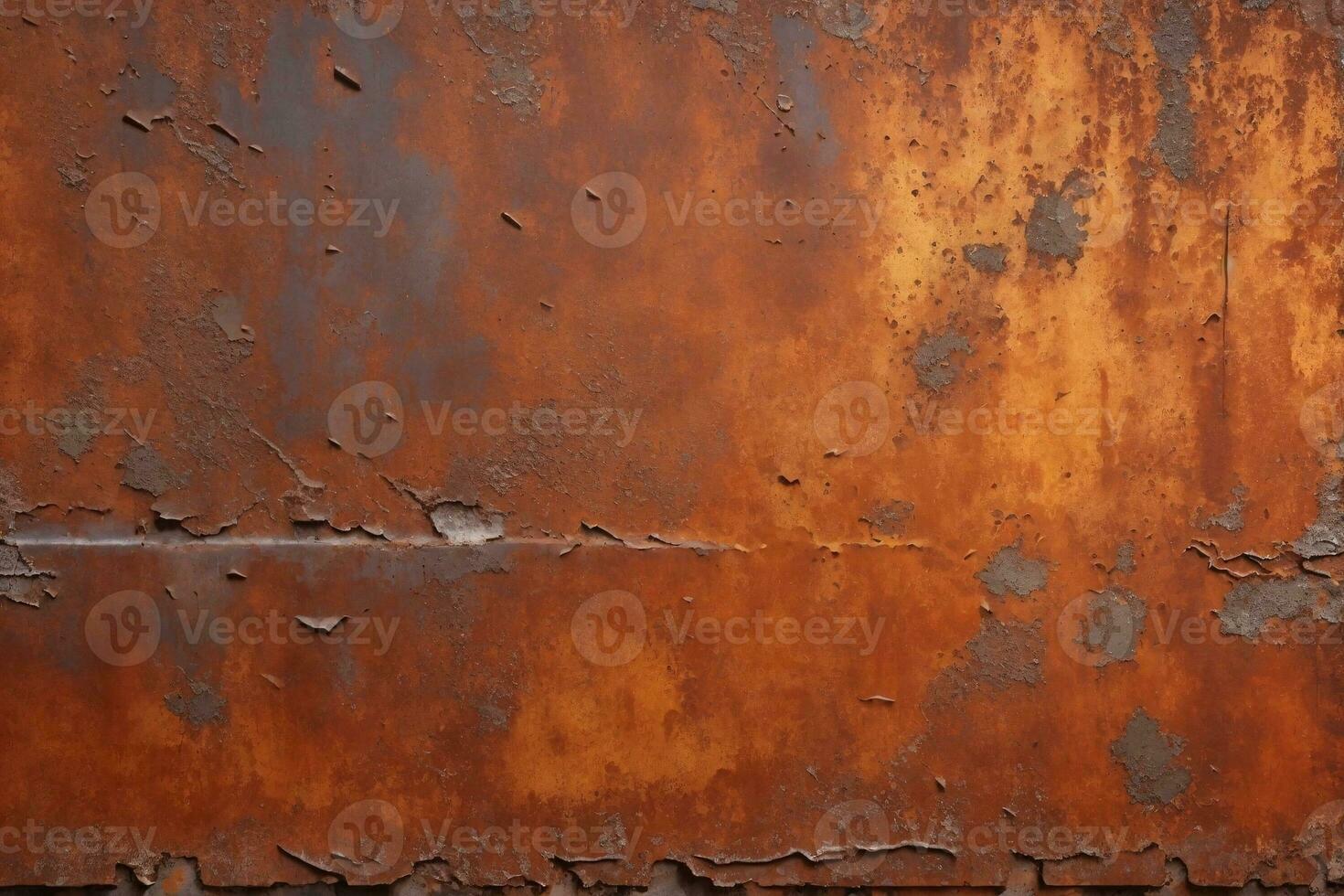 oxidado metal textura fondo, Clásico metal textura fondo, antiguo metálico textura, grunge metal textura, ai generativo foto