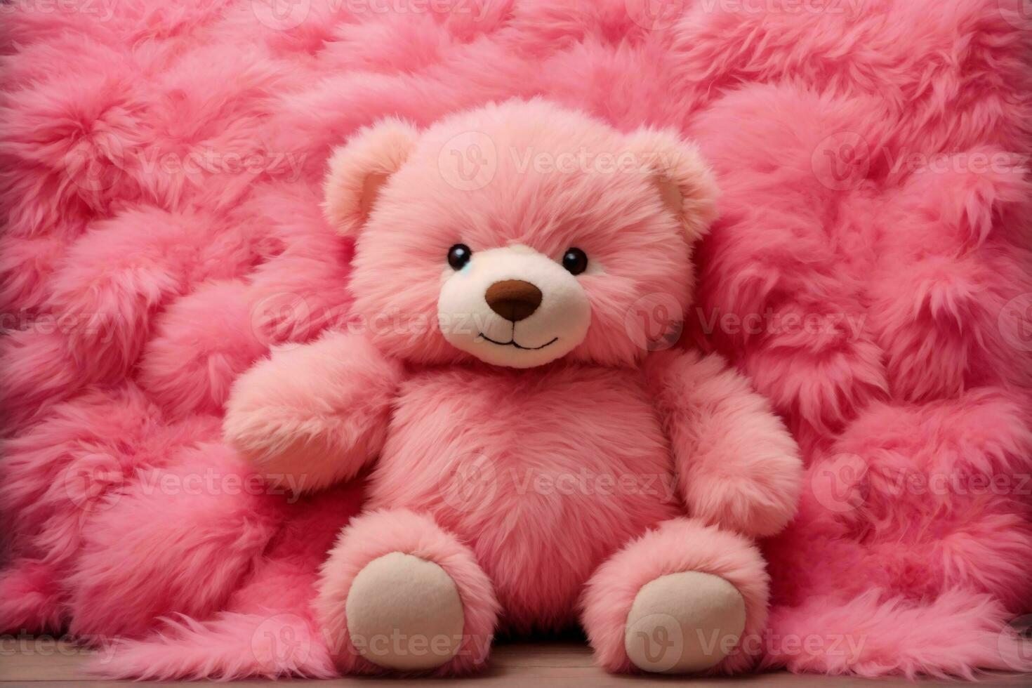 rosado mullido osito de peluche oso fondo, mullido osito de peluche oso fondo, osito de peluche oso fondo, osito de peluche oso fondo de pantalla, ai generativo foto