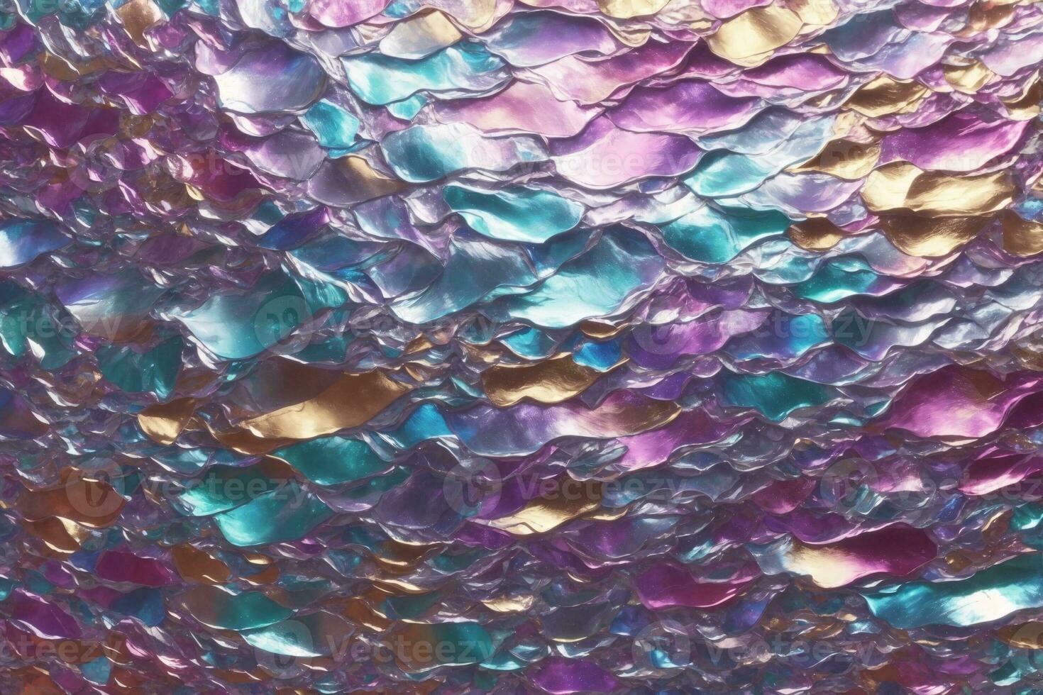 Iridescent Foil Texture, Iridescent Foil Background, Foil Texture, Foil Background, Iridescent Texture, Iridescent Background, AI Generative photo