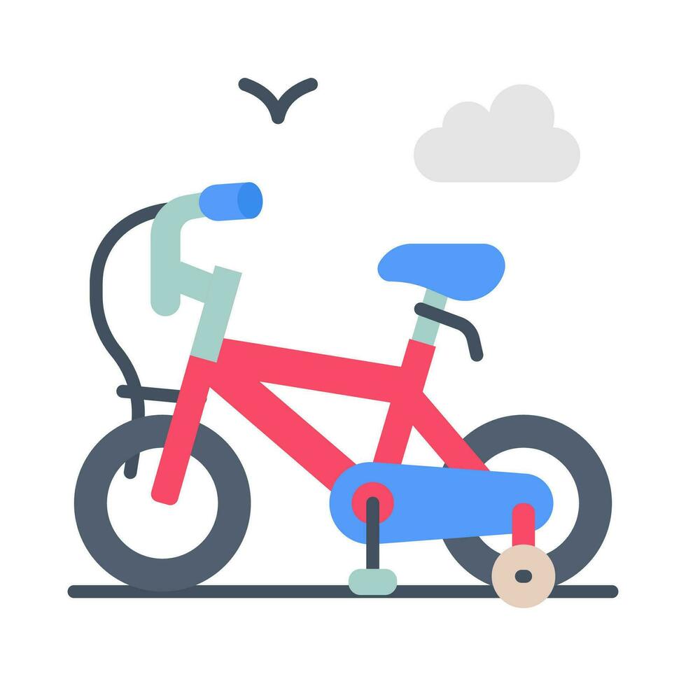 Bicycle icon in vector. Illustration vector