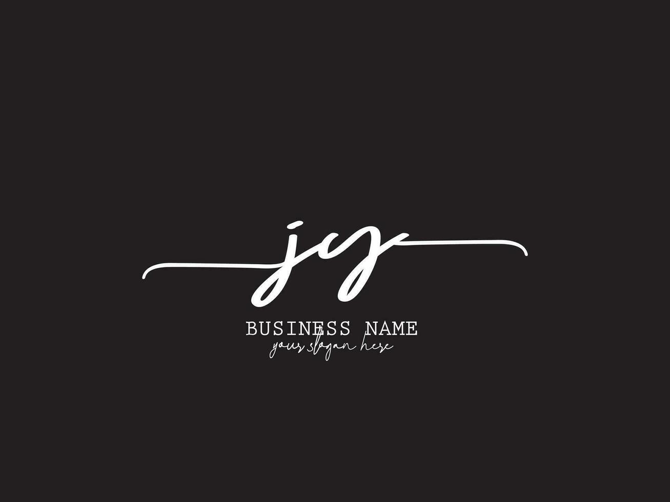 Signature Jy Luxury Floral Logo, Feminine JY Logo Icon Vector