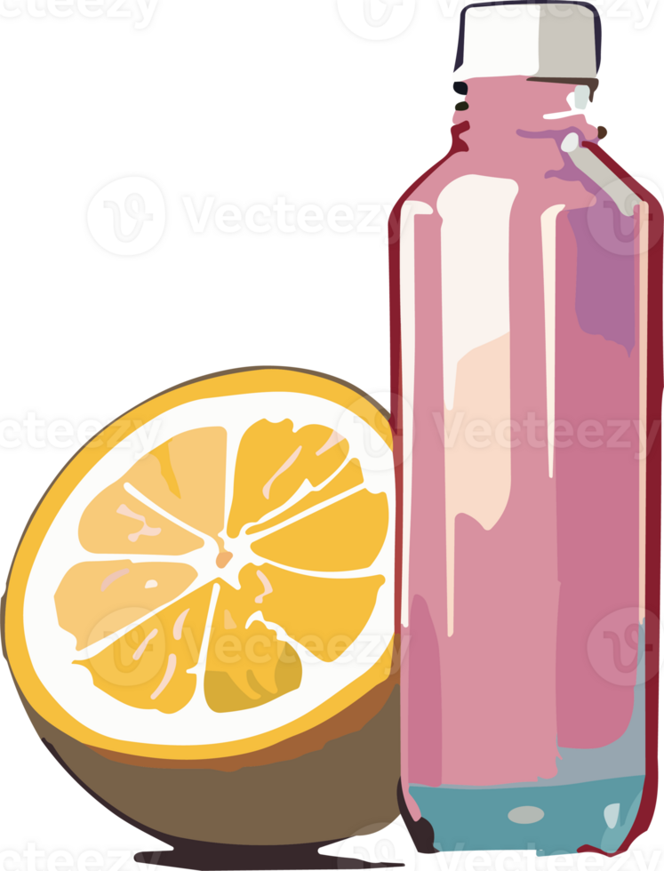 Glass Bottle   ai generative png