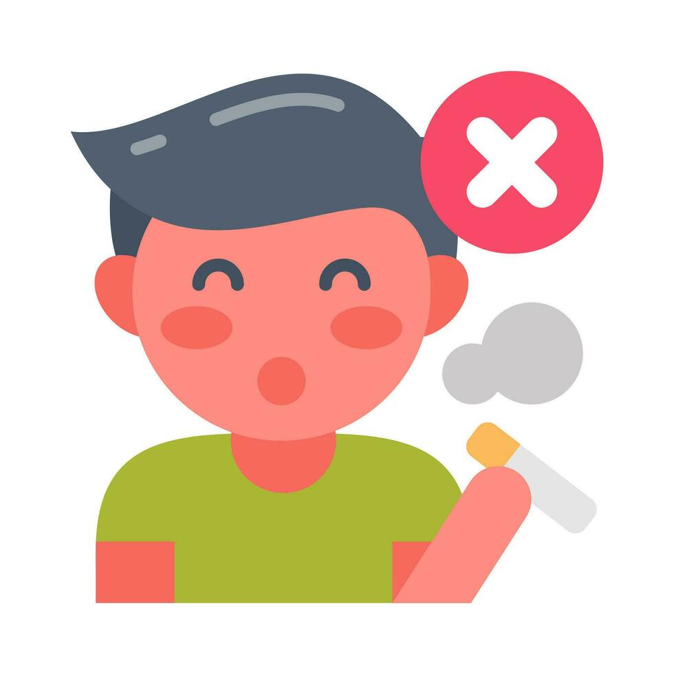 detener de fumar icono en vector. ilustración vector