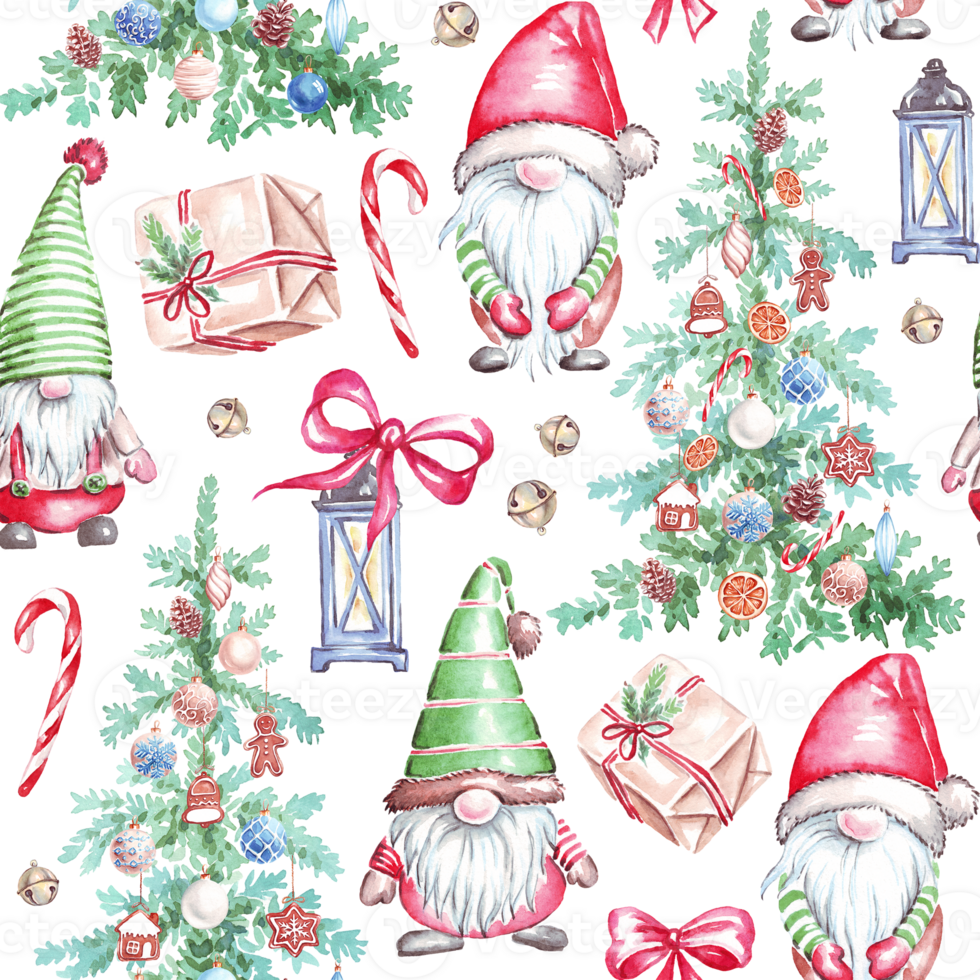 Christmas seamless pattern png