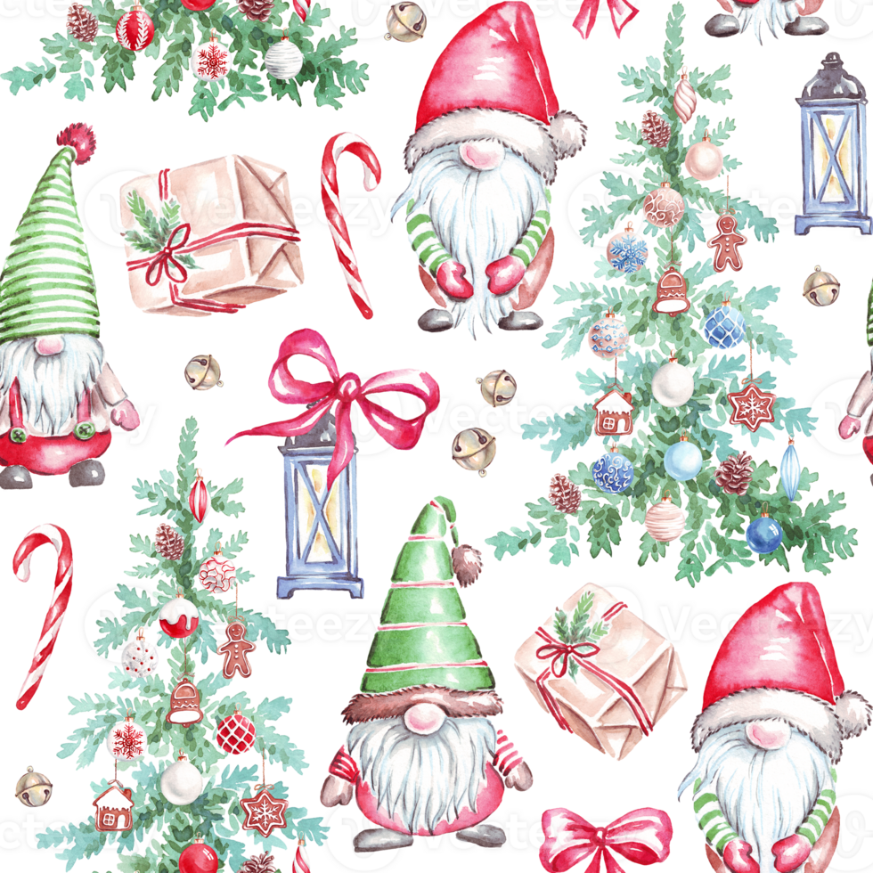 Christmas seamless pattern png