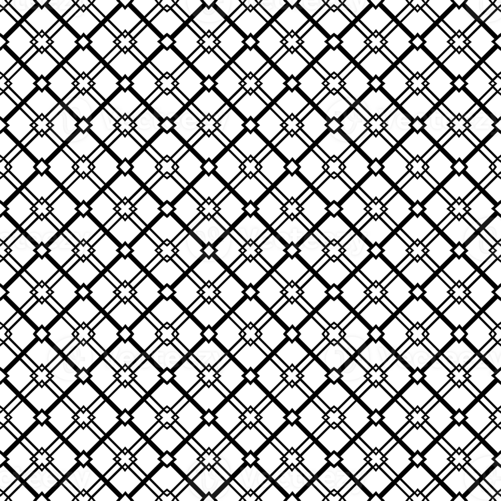Black seamless abstract pattern. Overlay for background and backdrop. Ornamental design. PNG graphic illustration with transparent background.