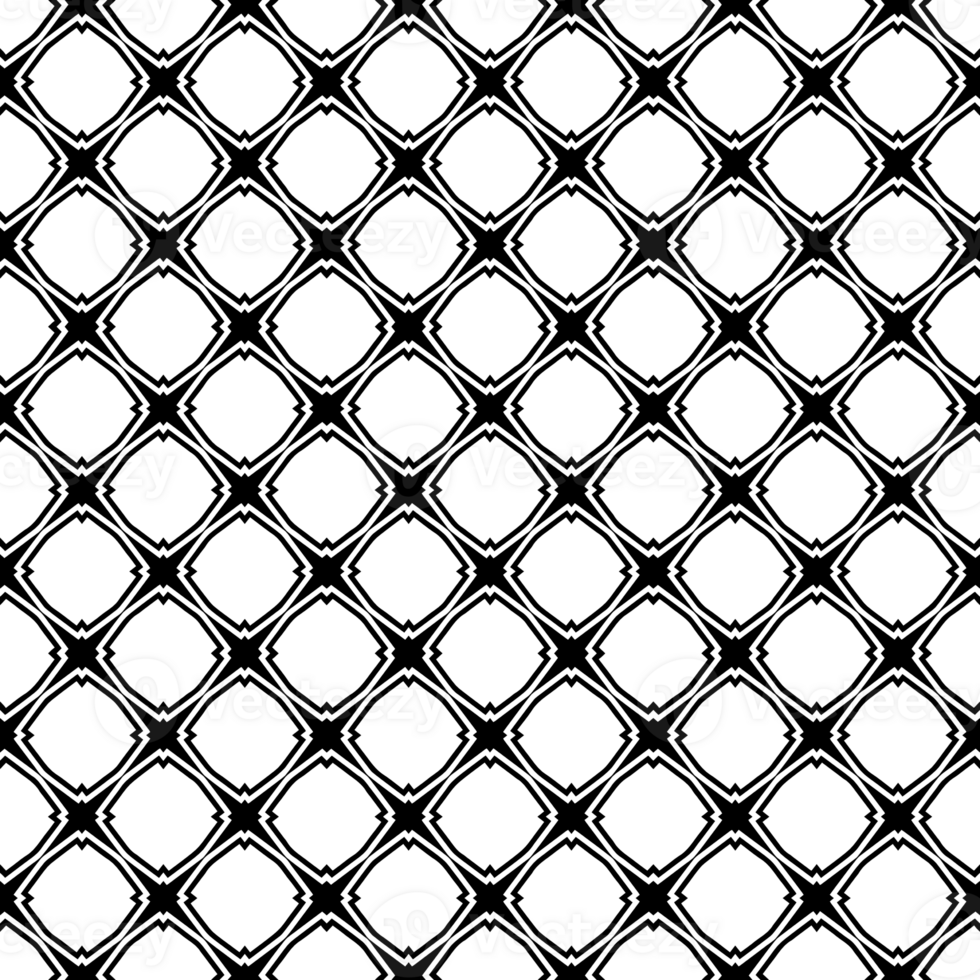 Black seamless abstract pattern. Overlay for background and backdrop. Ornamental design. PNG graphic illustration with transparent background.