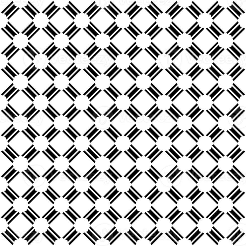 Black seamless abstract pattern. Overlay for background and backdrop. Ornamental design. PNG graphic illustration with transparent background.