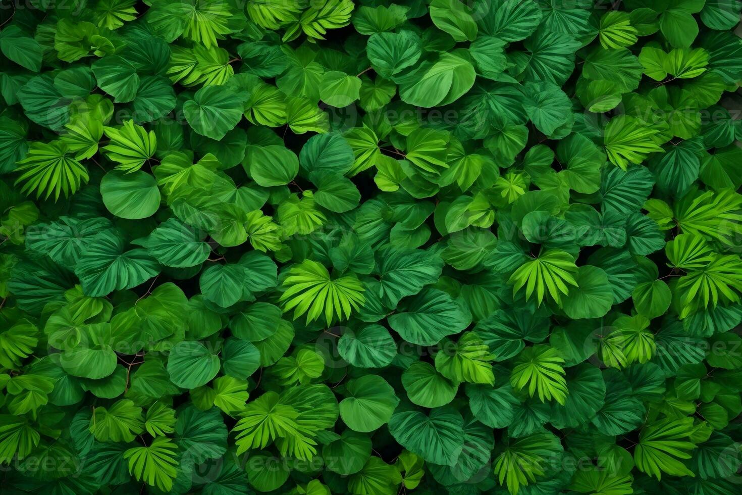 verde hojas fondo, naturaleza hojas fondo de pantalla, hojas fondo, hojas fondo de pantalla, ai generativo foto