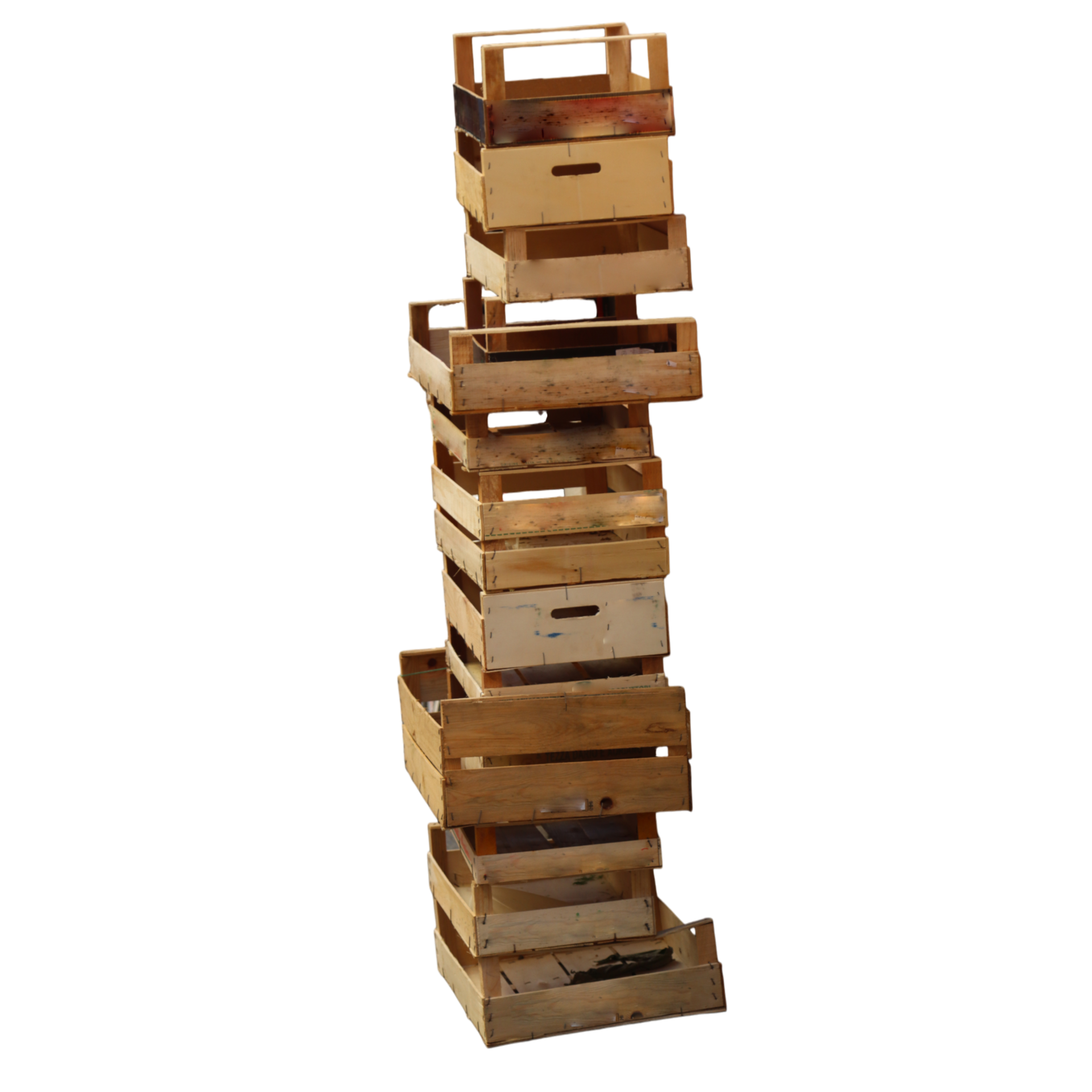 stacked pile of wooden crates 33346798 PNG