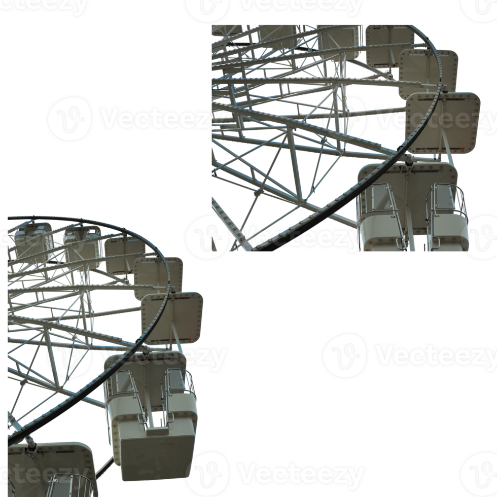 Part of the Ferris wheel carousel- png
