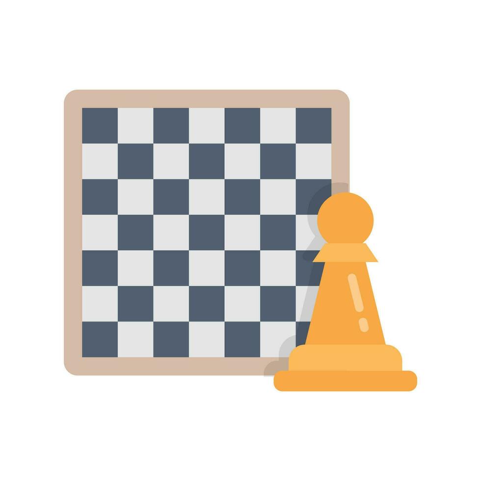 Chess icon in vector. Illustration vector