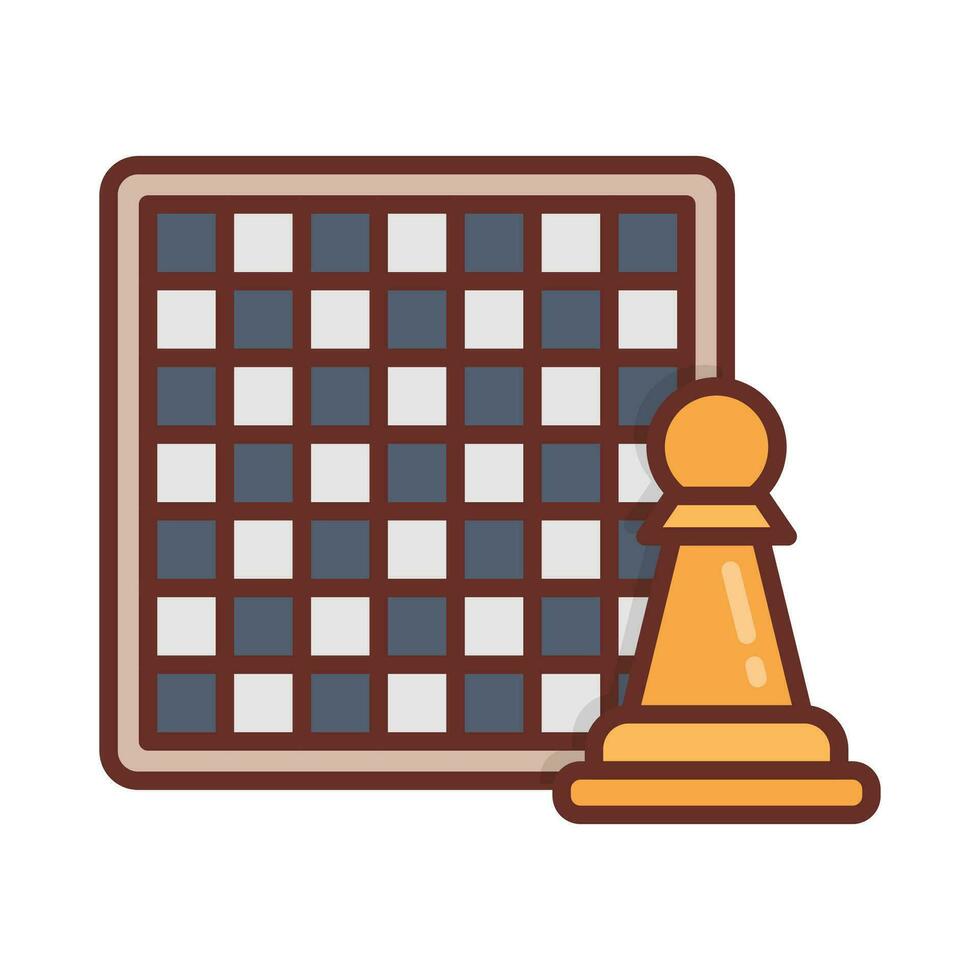 Chess icon in vector. Illustration vector