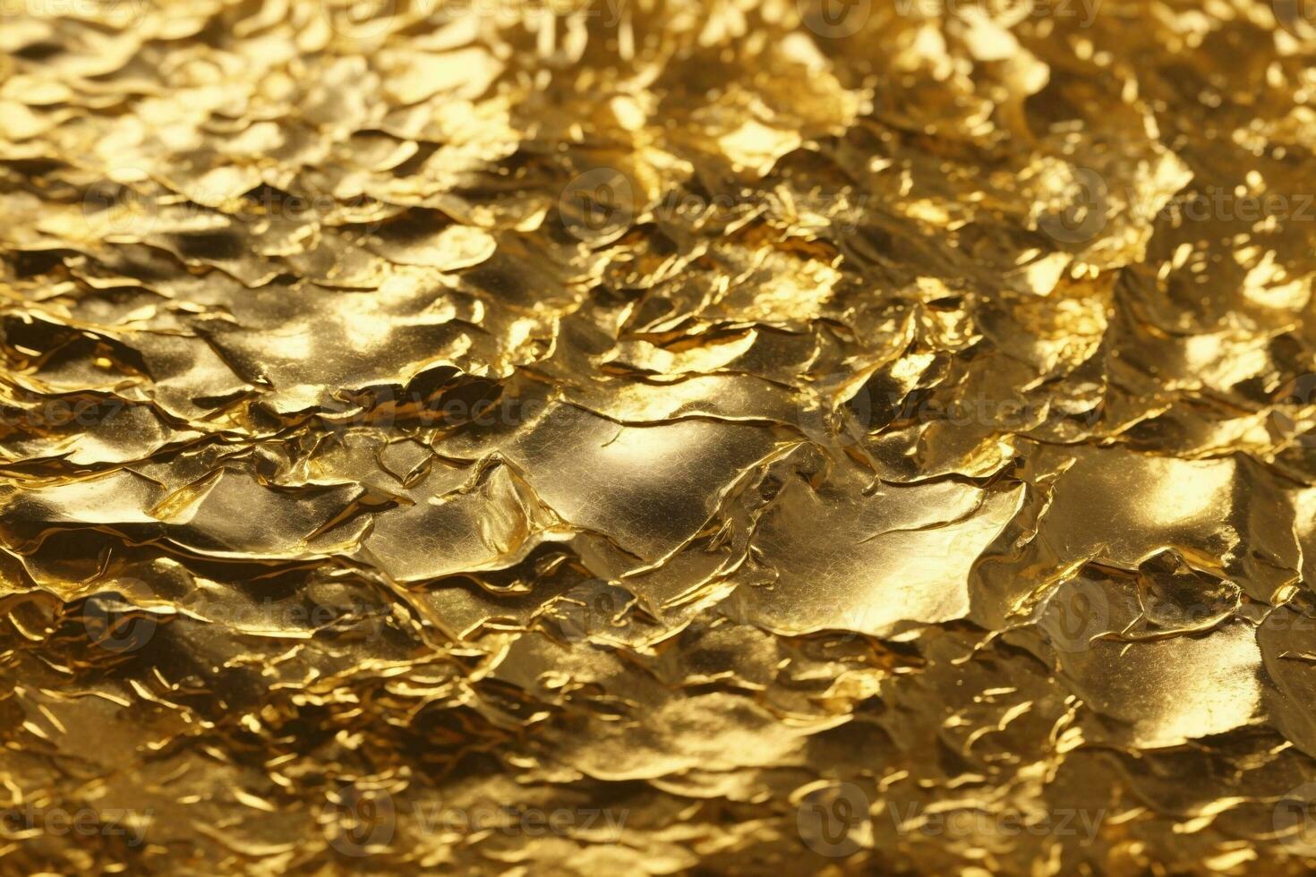 Gold Foil Texture Background, Gold Foil, Foil Texture, Foil Background, Metallic Texture, Texture Background, AI Generative photo