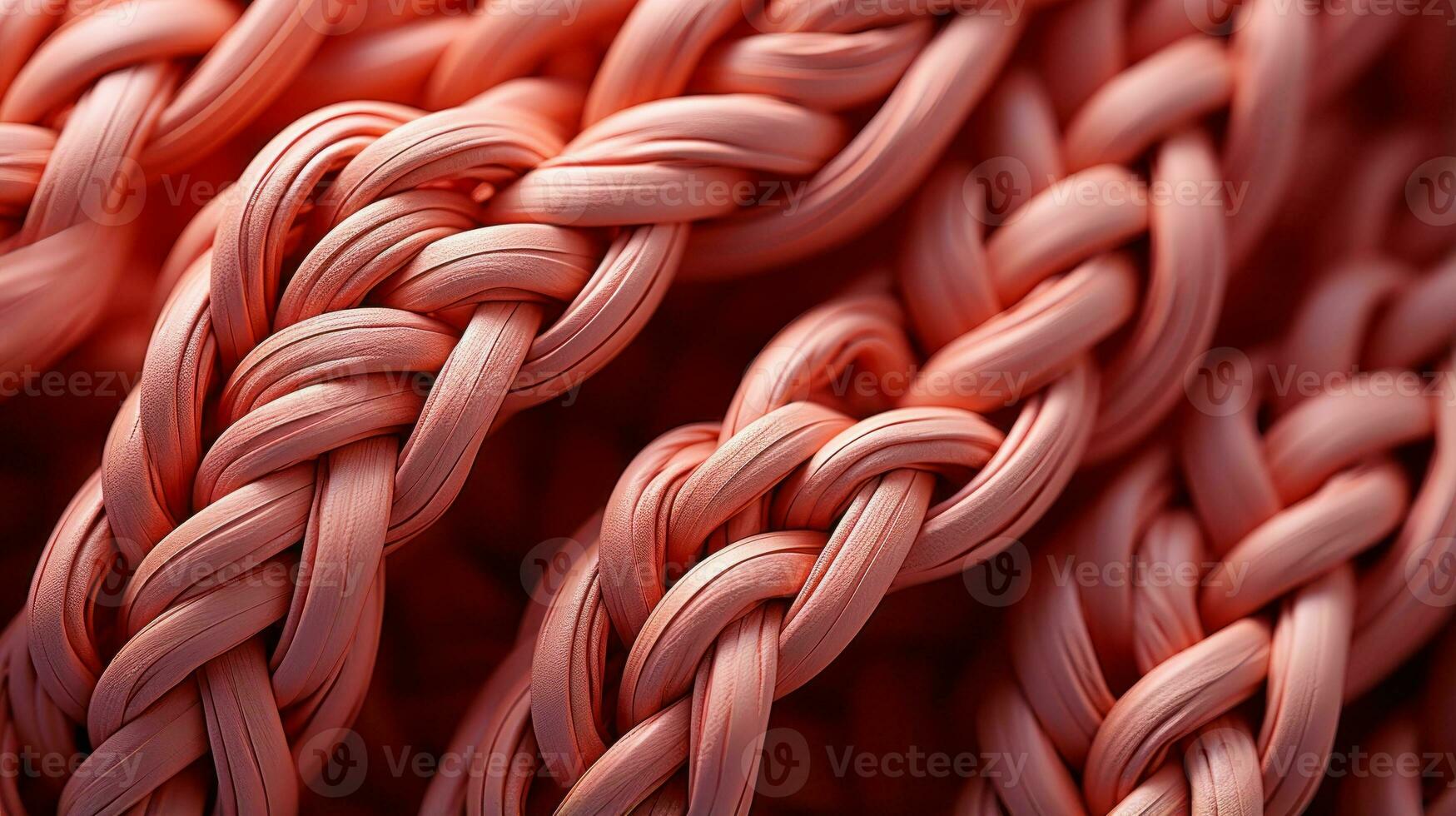 The intricacies of the rope's texture captured in a close-up shot, evoking feelings of strength, vulnerability, and the endless possibilities of its purpose, AI Generative photo