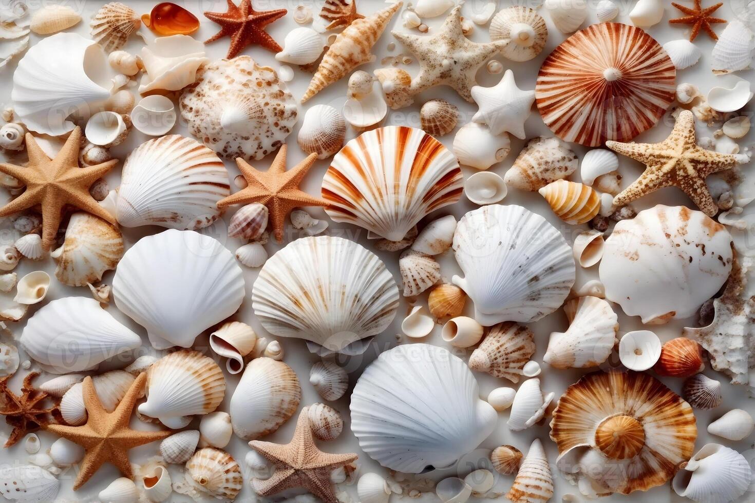 White Seashell Wallpaper, Seashell Background, Seashell Wallpaper