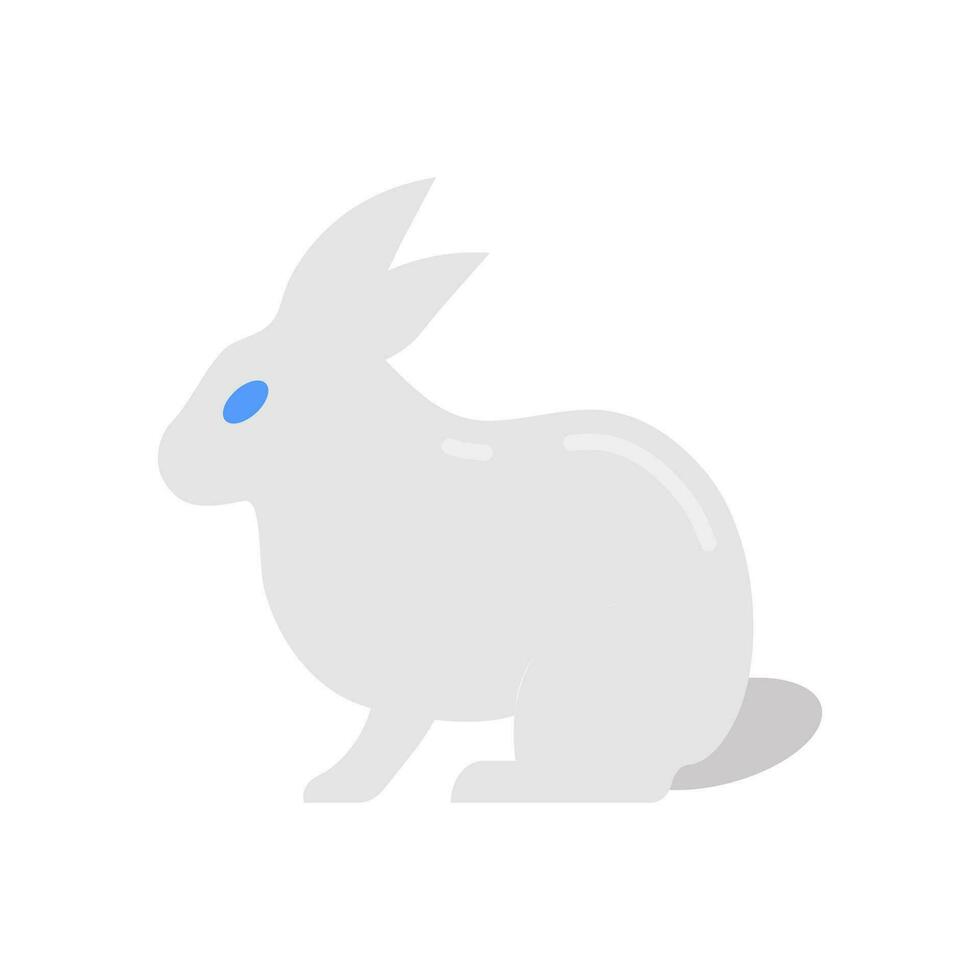 Rabbit icon in vector. Illustration vector
