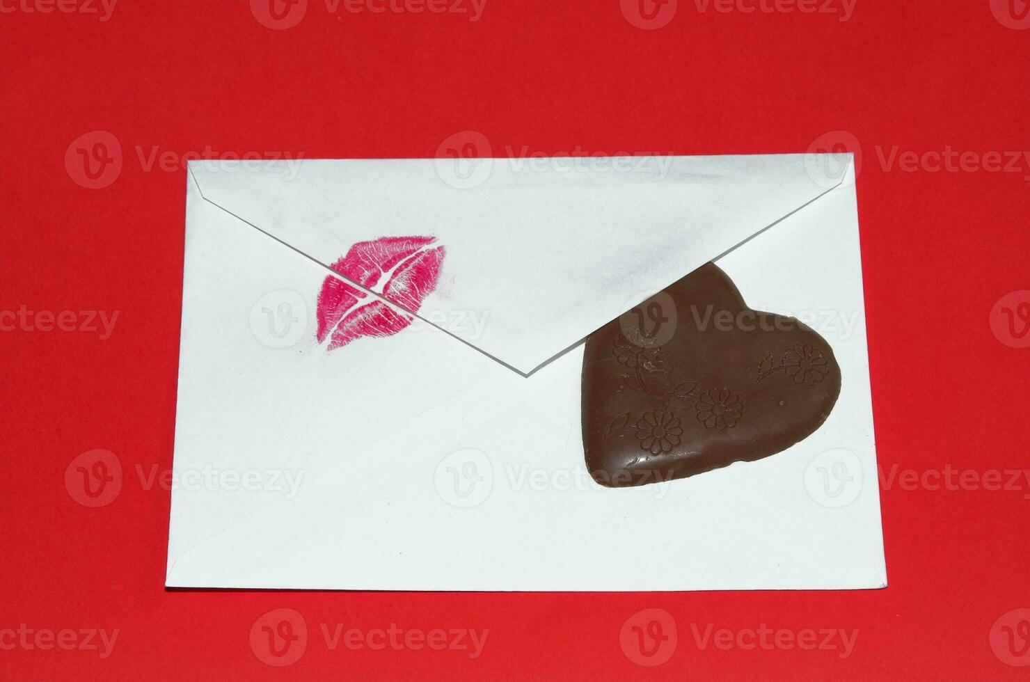 kiss postcart letter photo