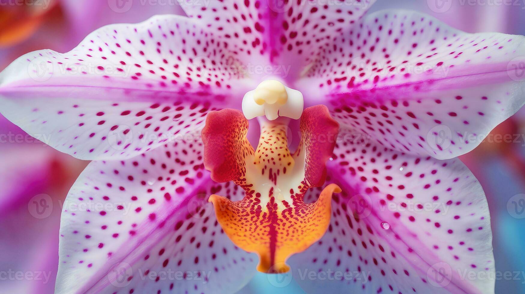 plant flower macro background texture ai generated photo