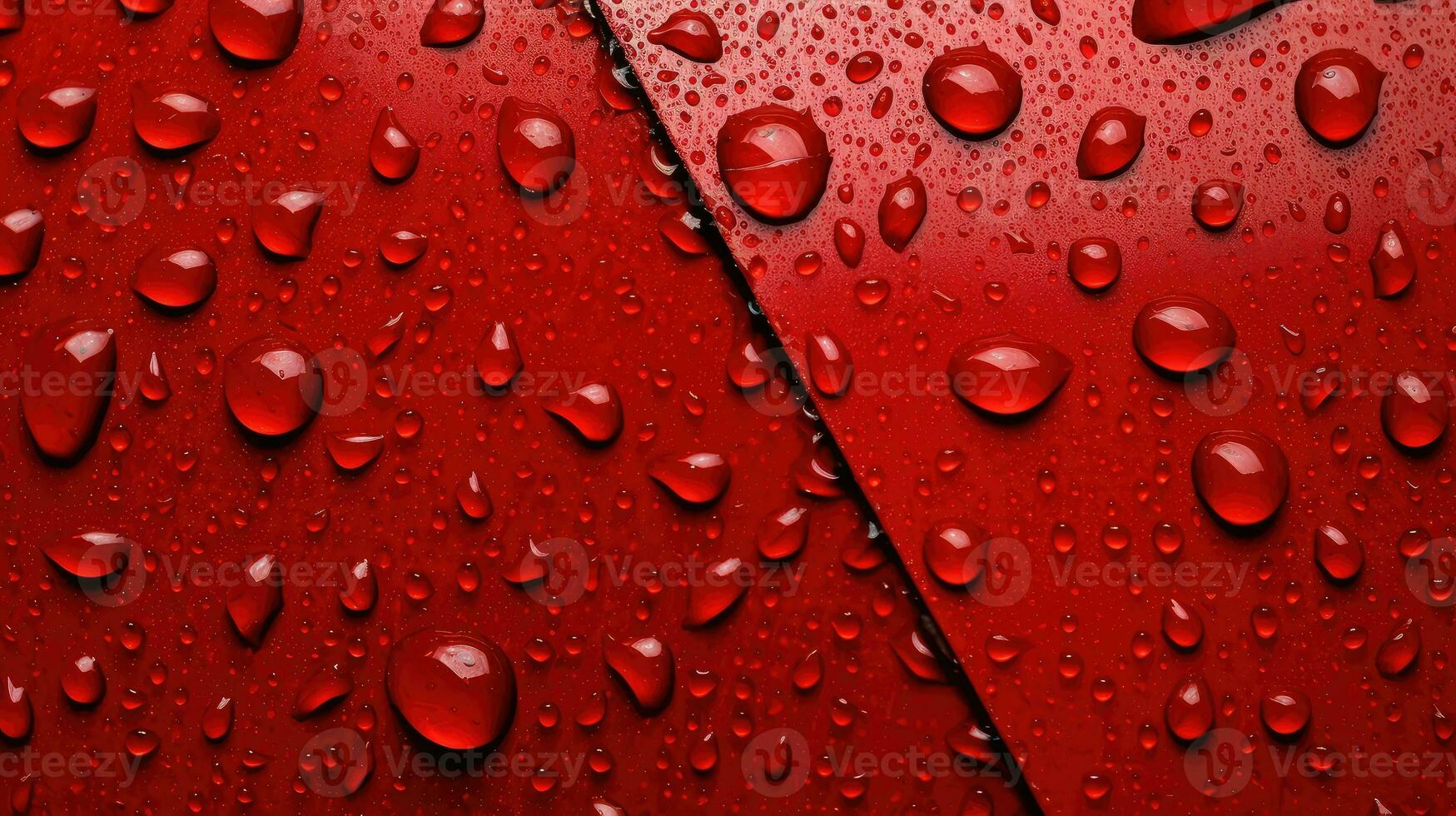 surface rain macro background textured ai generated photo