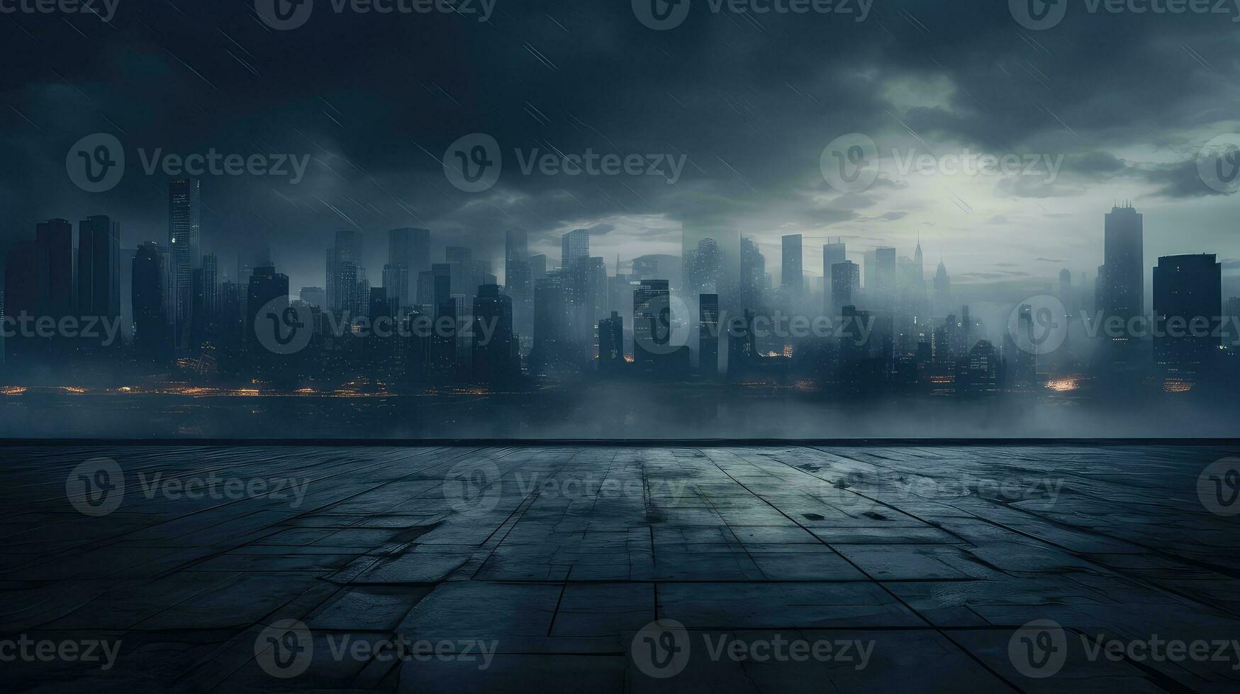 light dark urban surface background ai generated photo