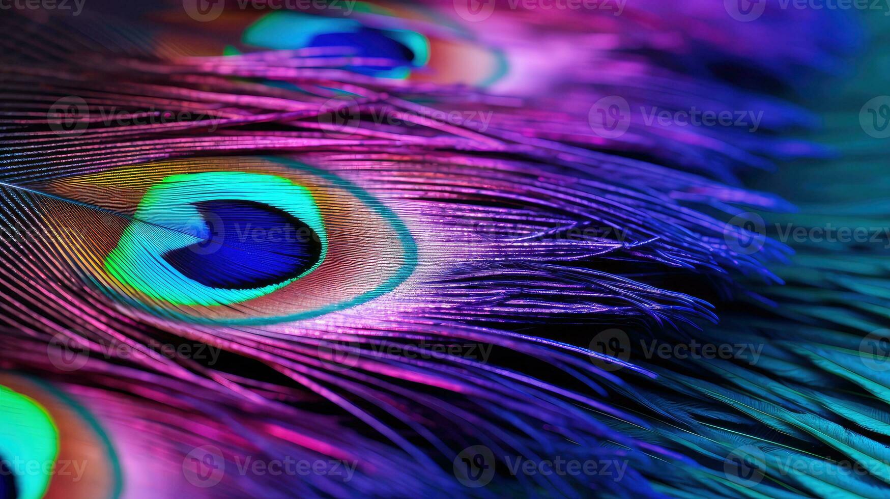 beautiful color macro background close ai generated photo