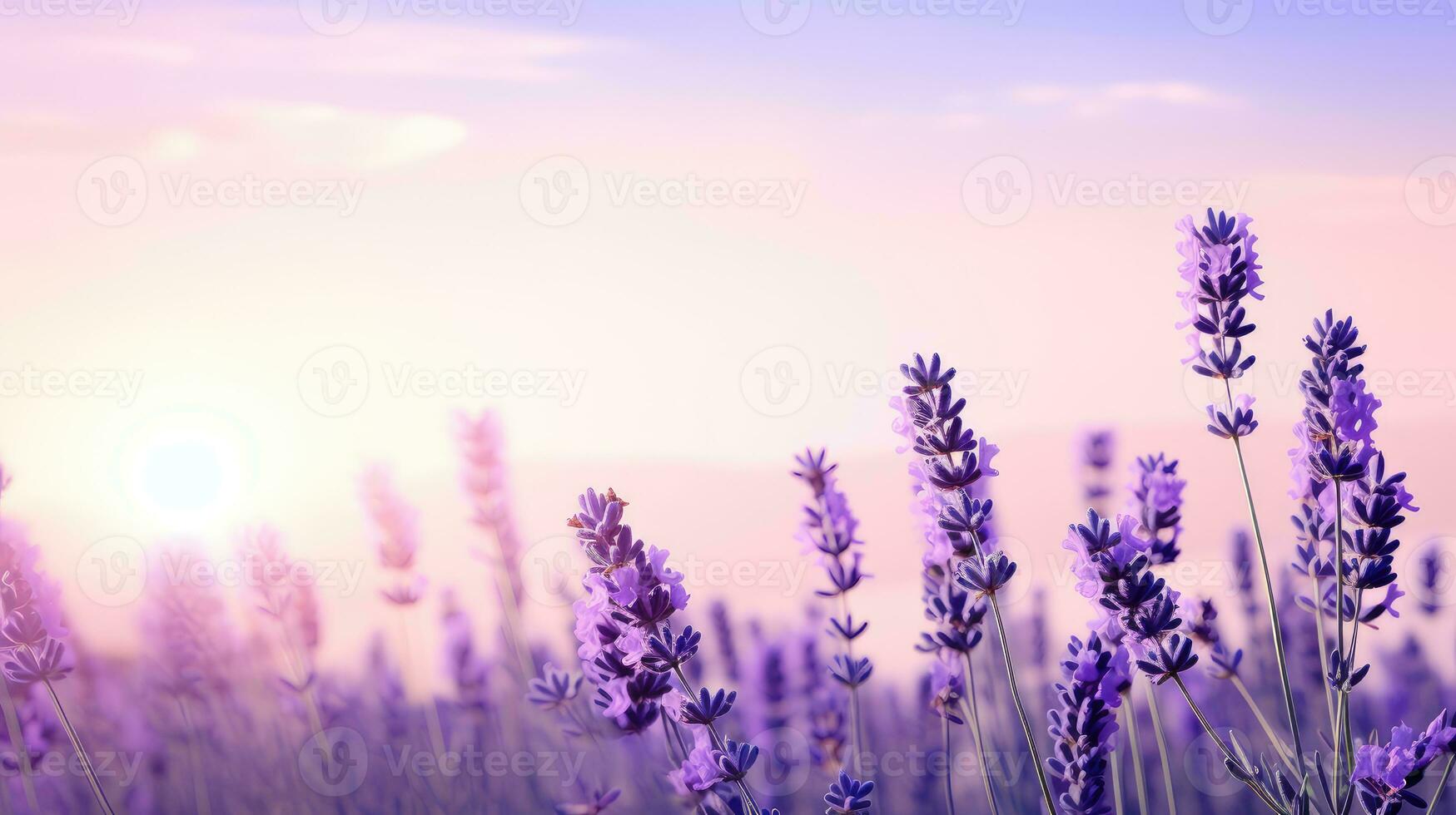 nature flora flower background serene ai generated photo