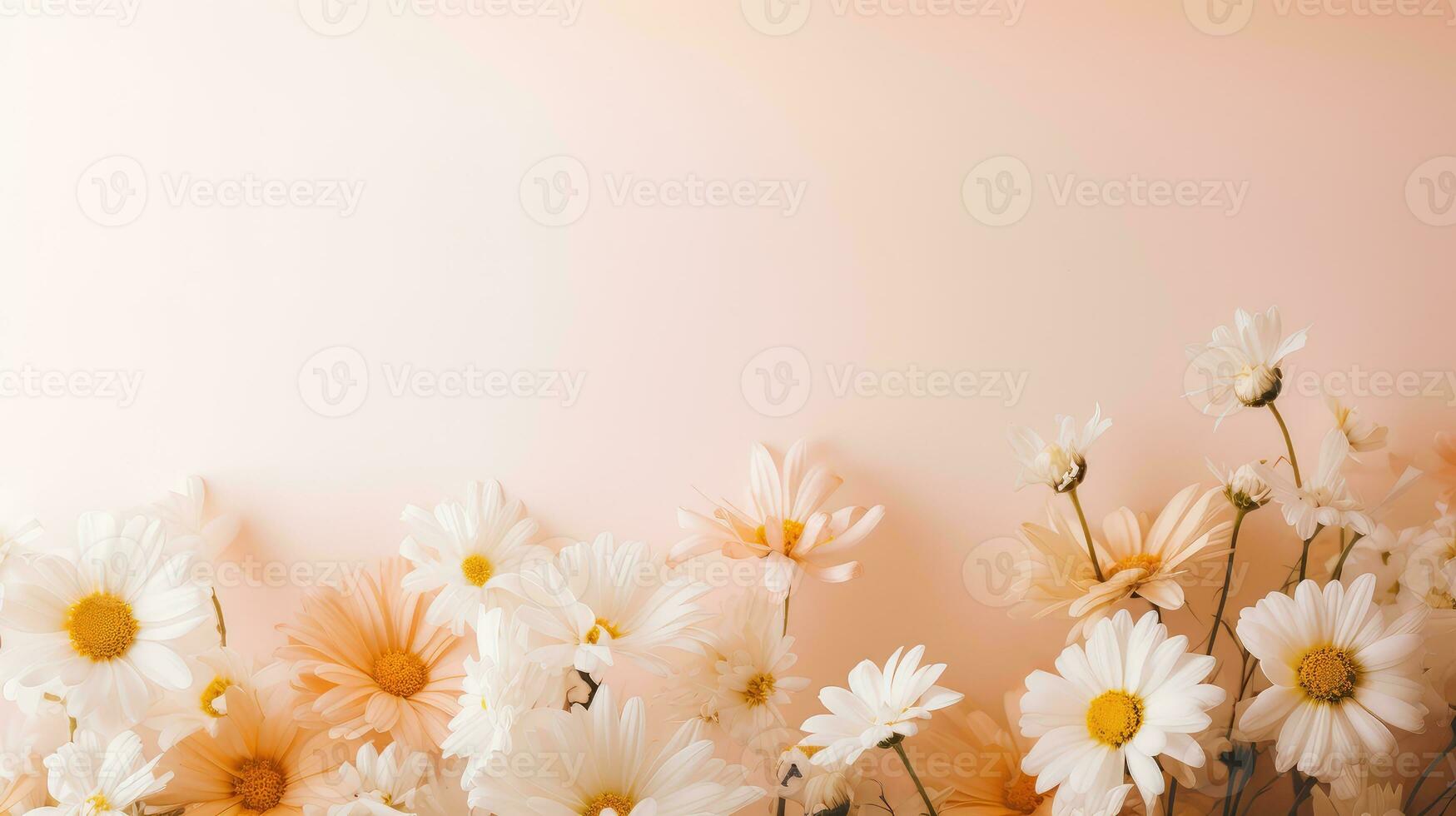 beauty flora flower background minimalist ai generated photo