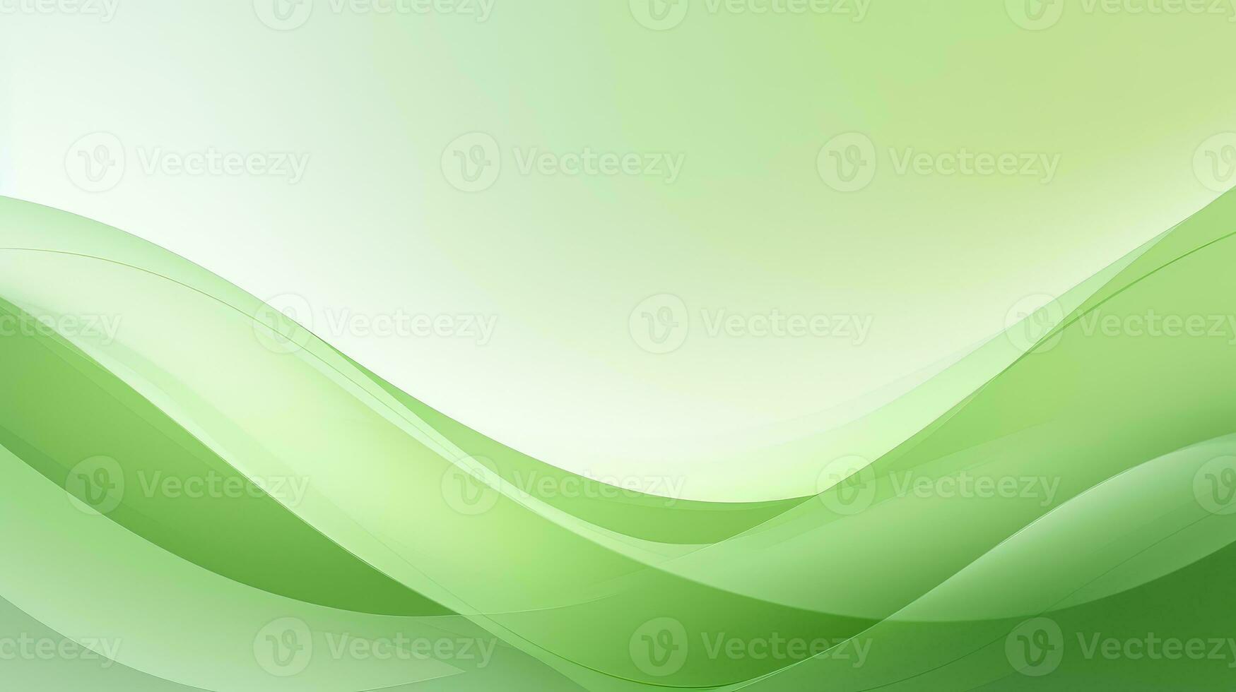 template abstract blank green background ai generated photo