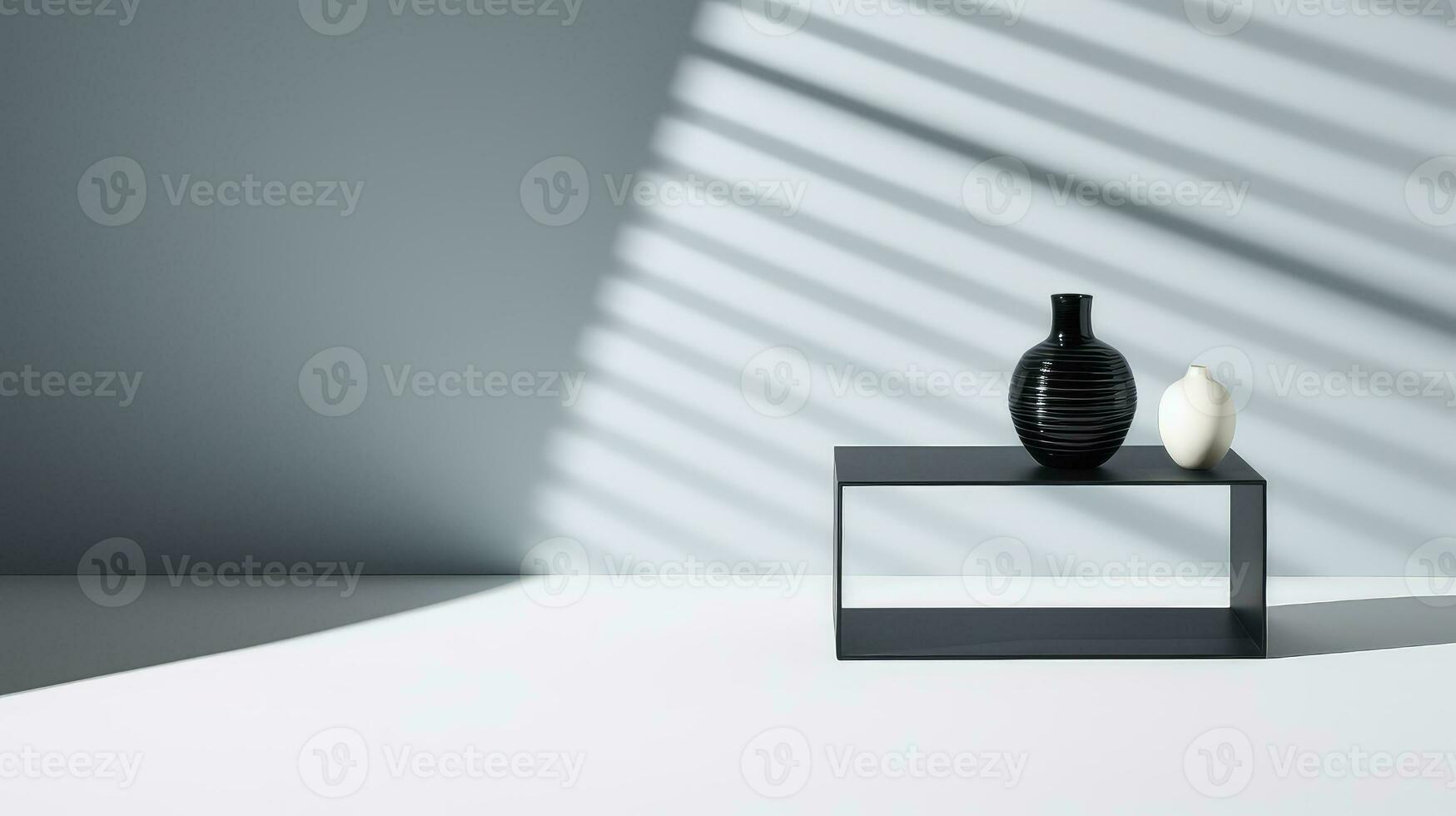 design interior product shadow background ai generated photo