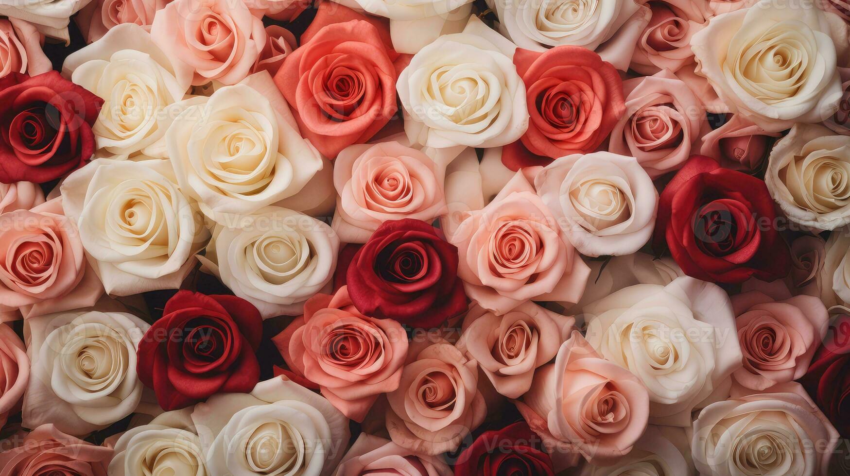 naturaleza Rosa flor antecedentes sereno ai generado foto
