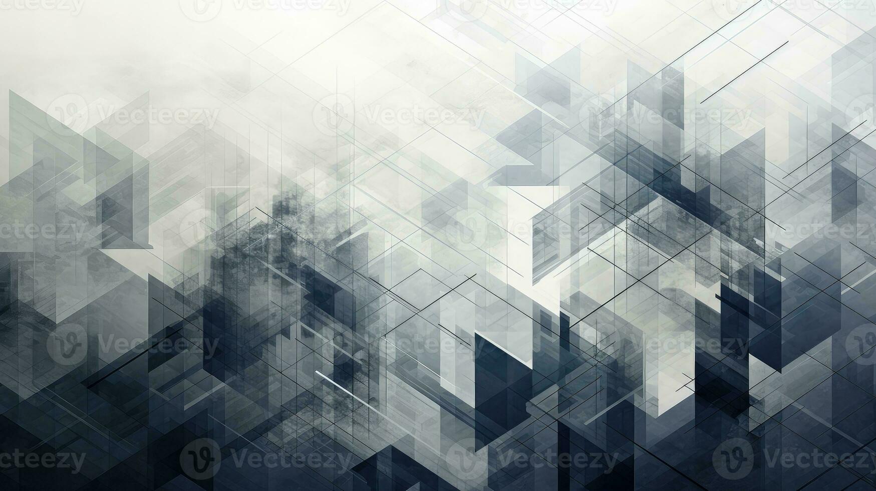 design modern grey city background ai generated photo