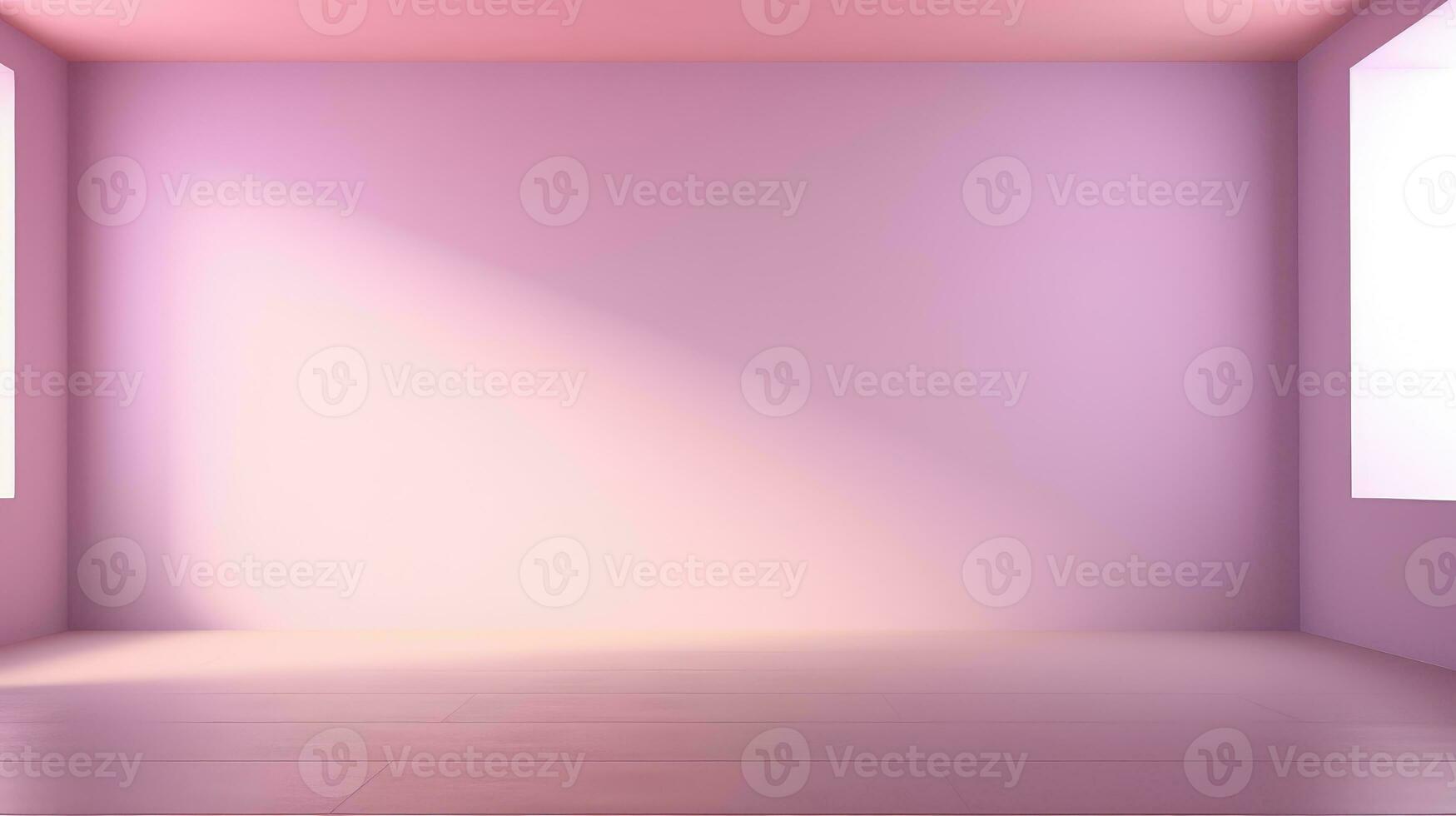 indoor room blank gradient background ai generated photo