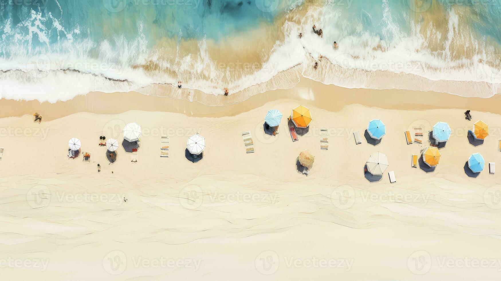 product summer flat abstract top view ai generated photo