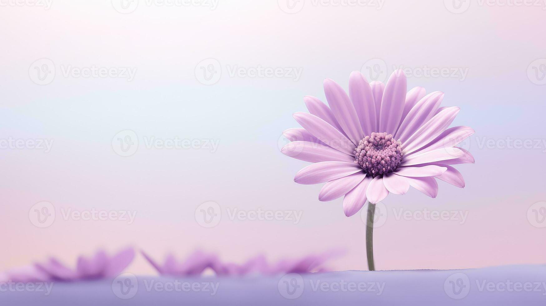 nature soft flower background artful ai generated photo