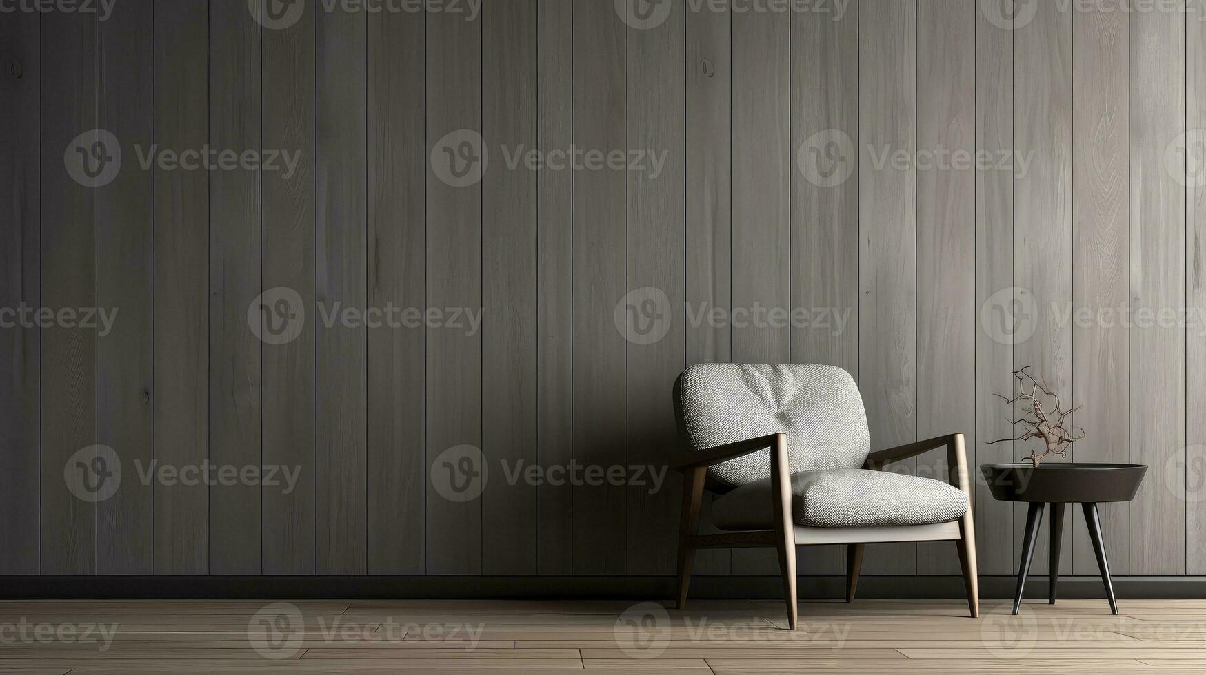 vintage space gray wooden background ai generated photo