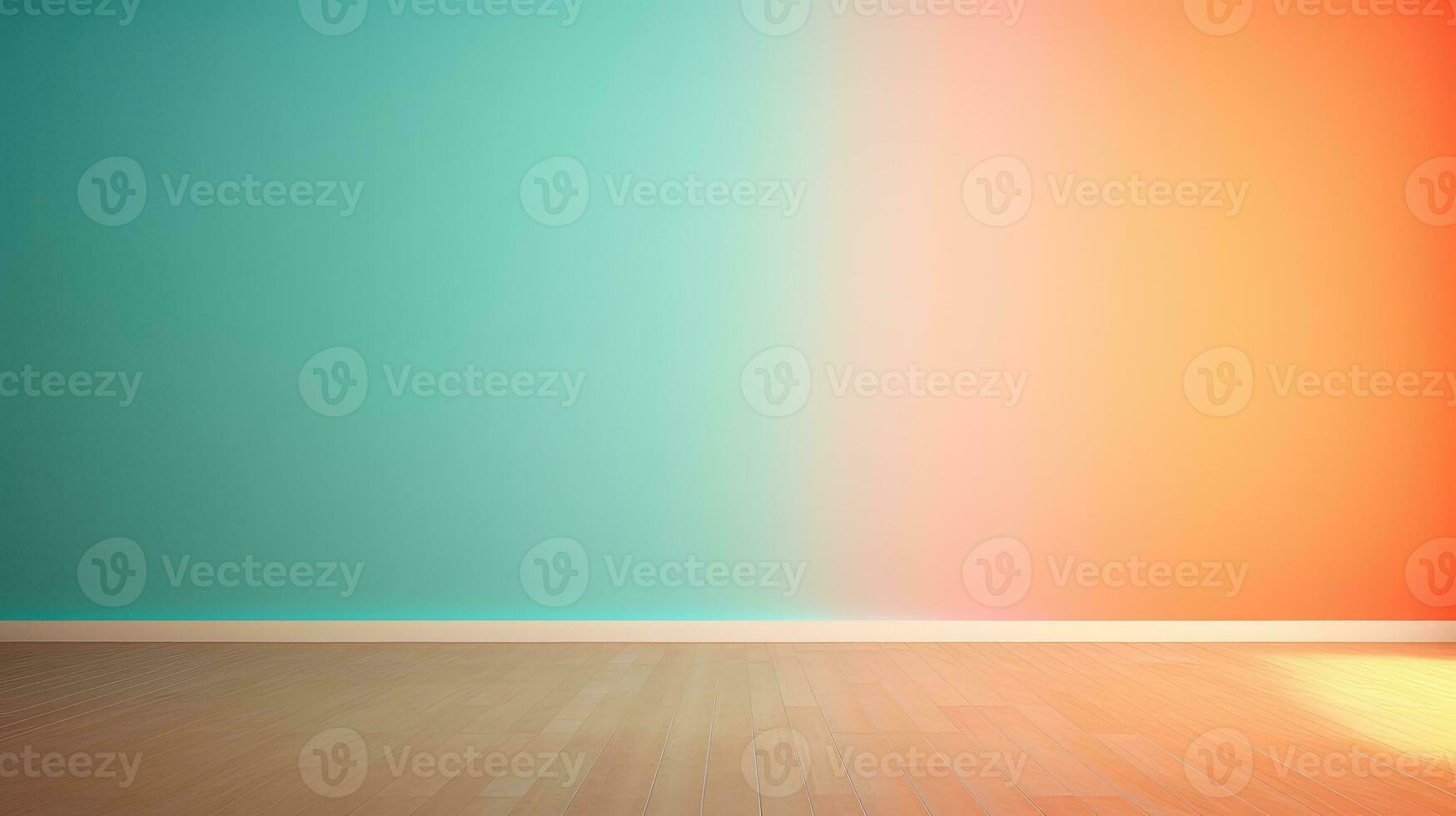 bright room blank gradient background ai generated photo