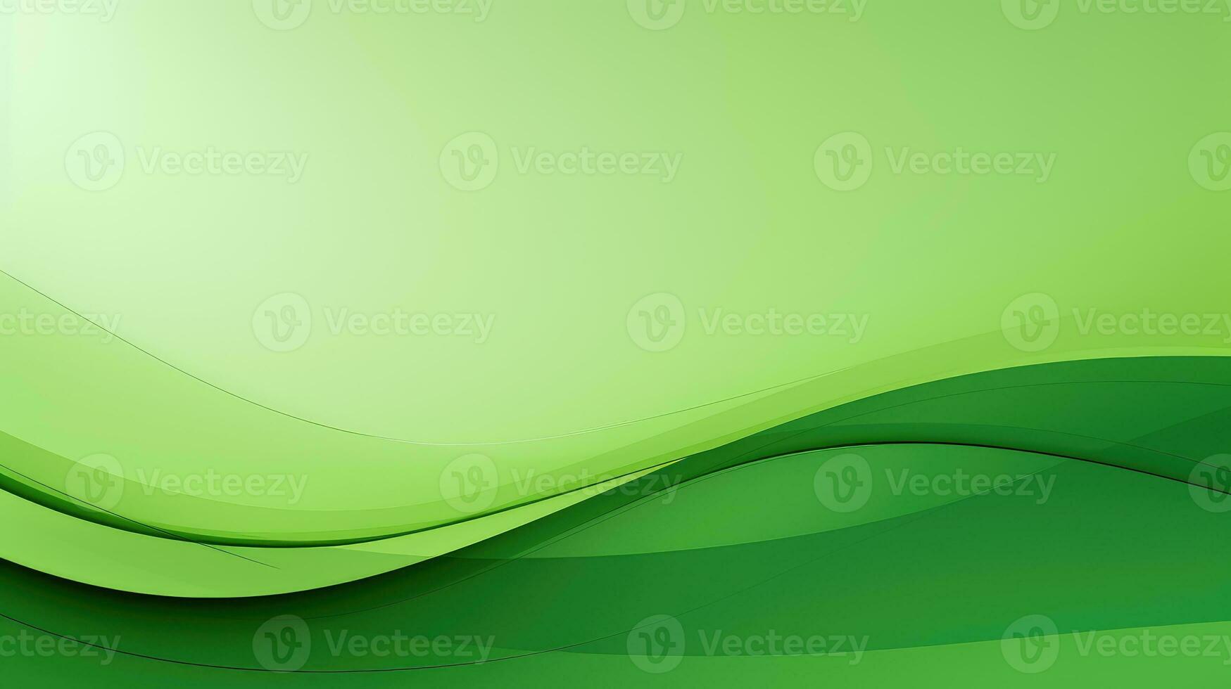 template abstract blank green background ai generated photo