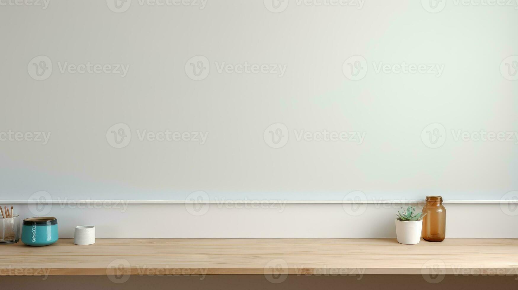 interior empty blank home background ai generated photo