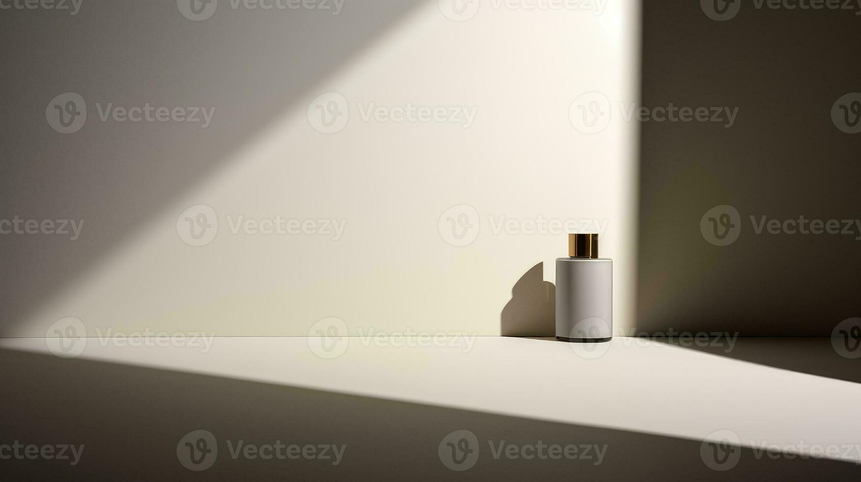 presentation interior product shadow background ai generated photo