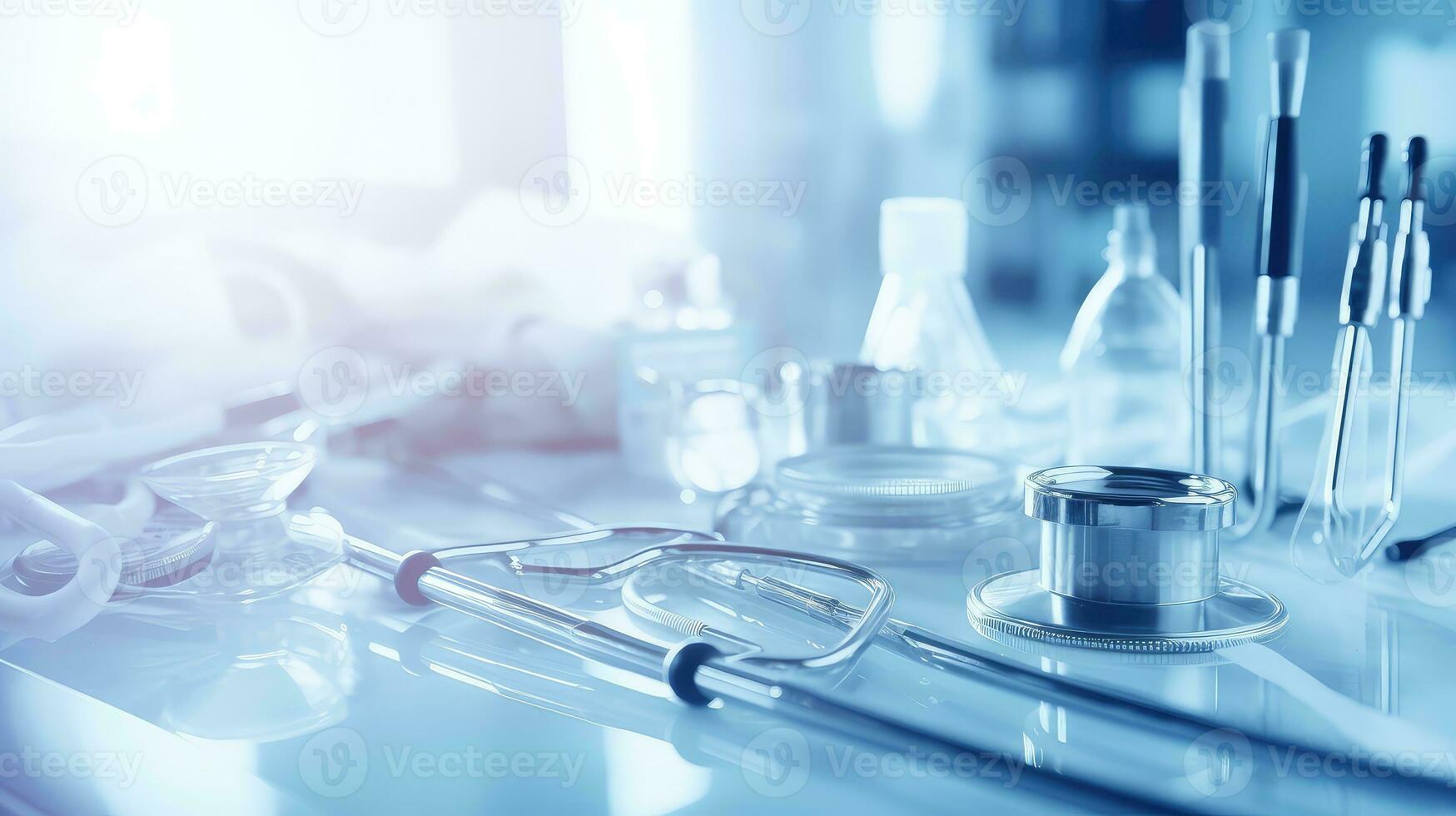 abstract blur wallpaper medical background ai generated photo