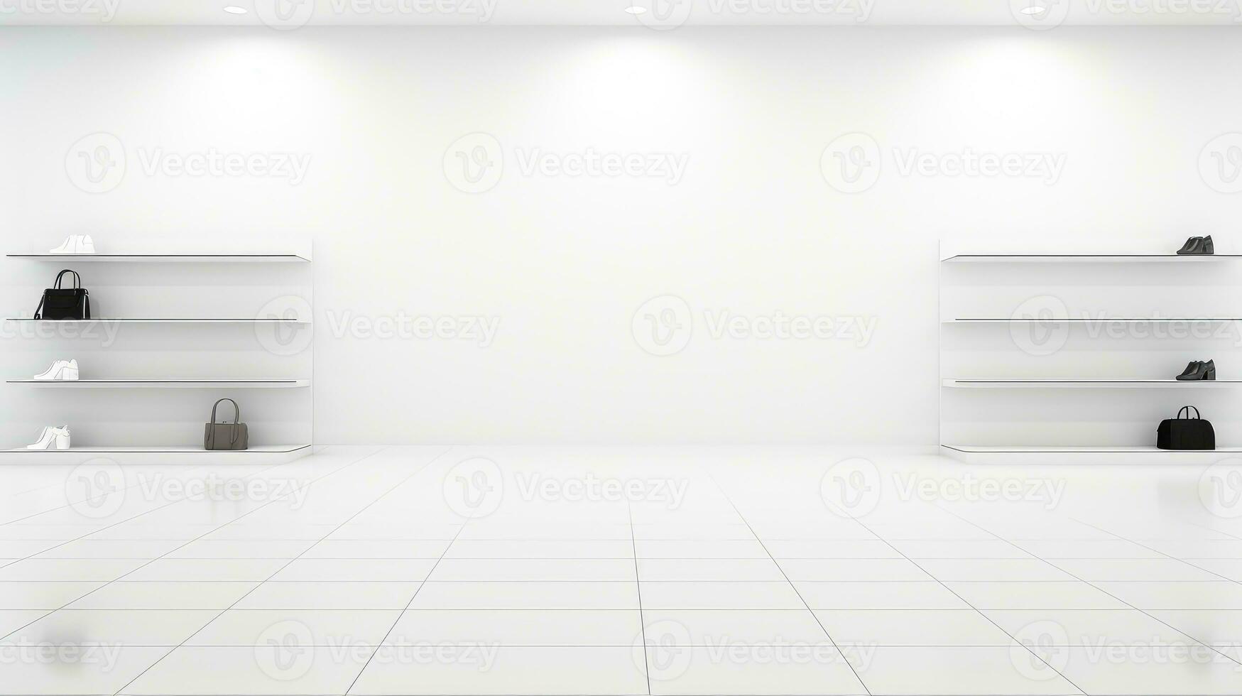 room business clean shop background ai generated photo