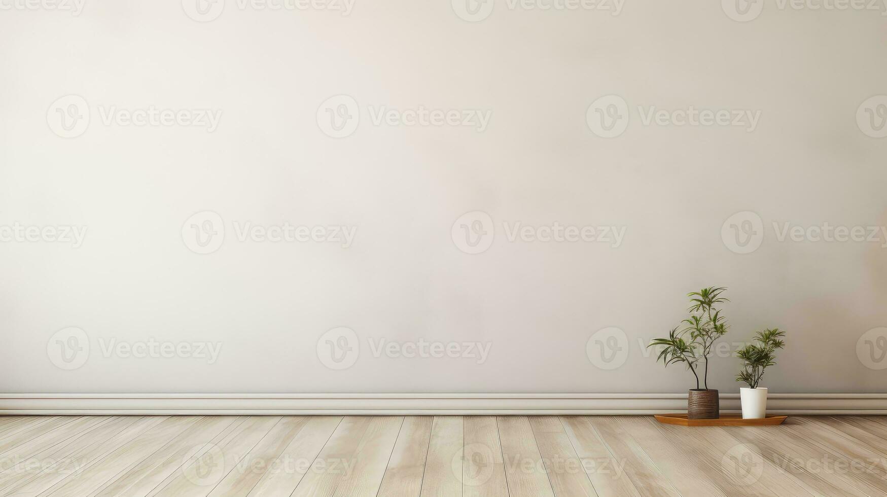 wall empty blank home background ai generated photo