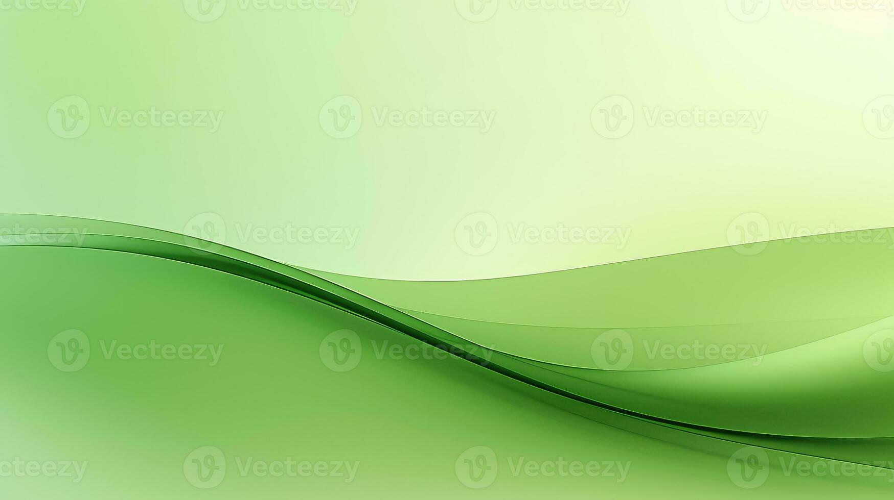 template abstract blank green background ai generated photo