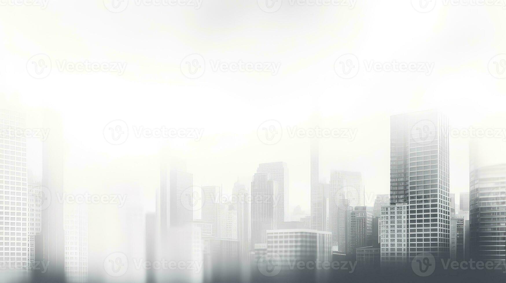 urban blurry building city background ai generated photo