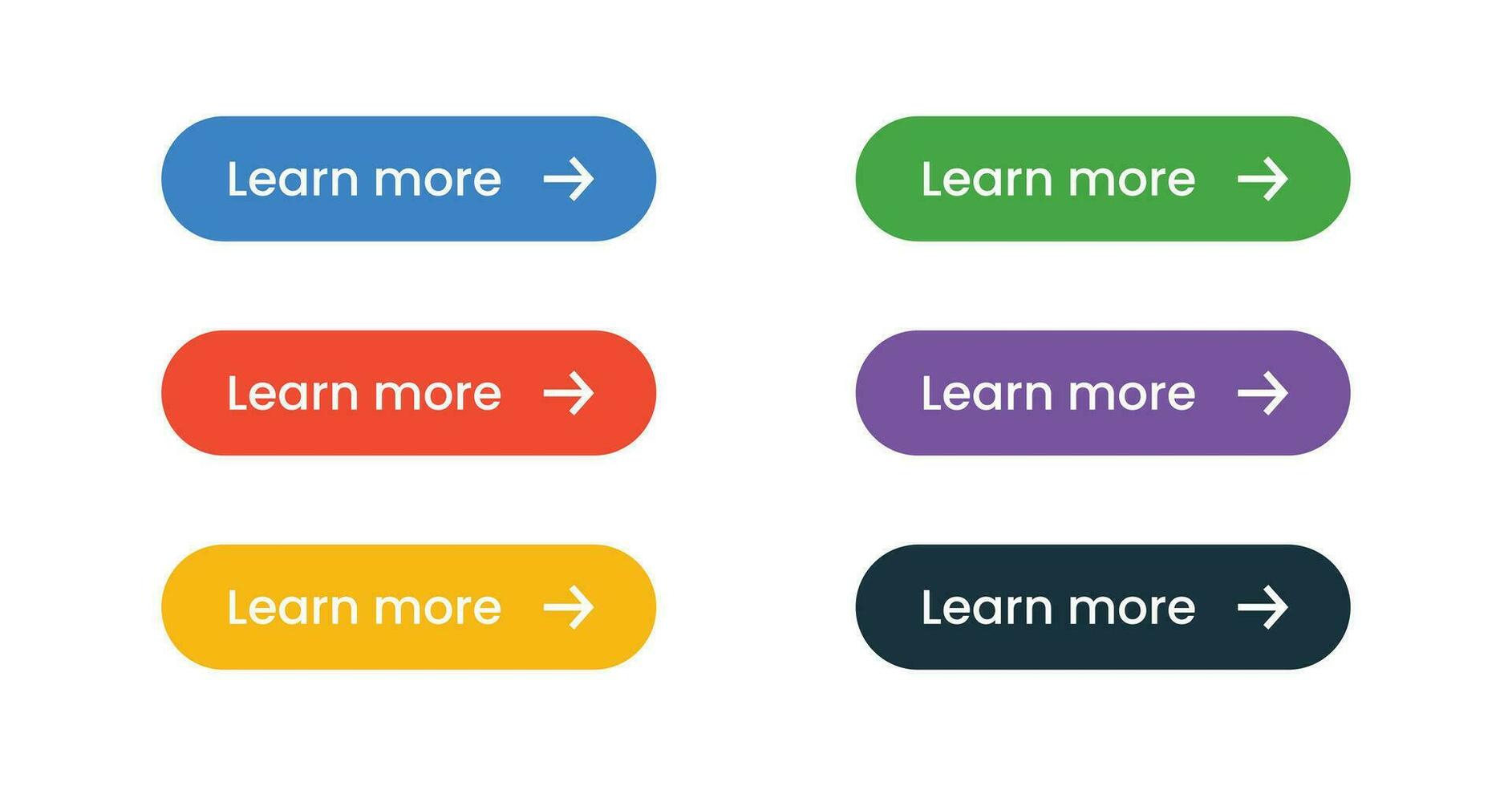 aprender más botón colocar. aprender más web sitio botón vector