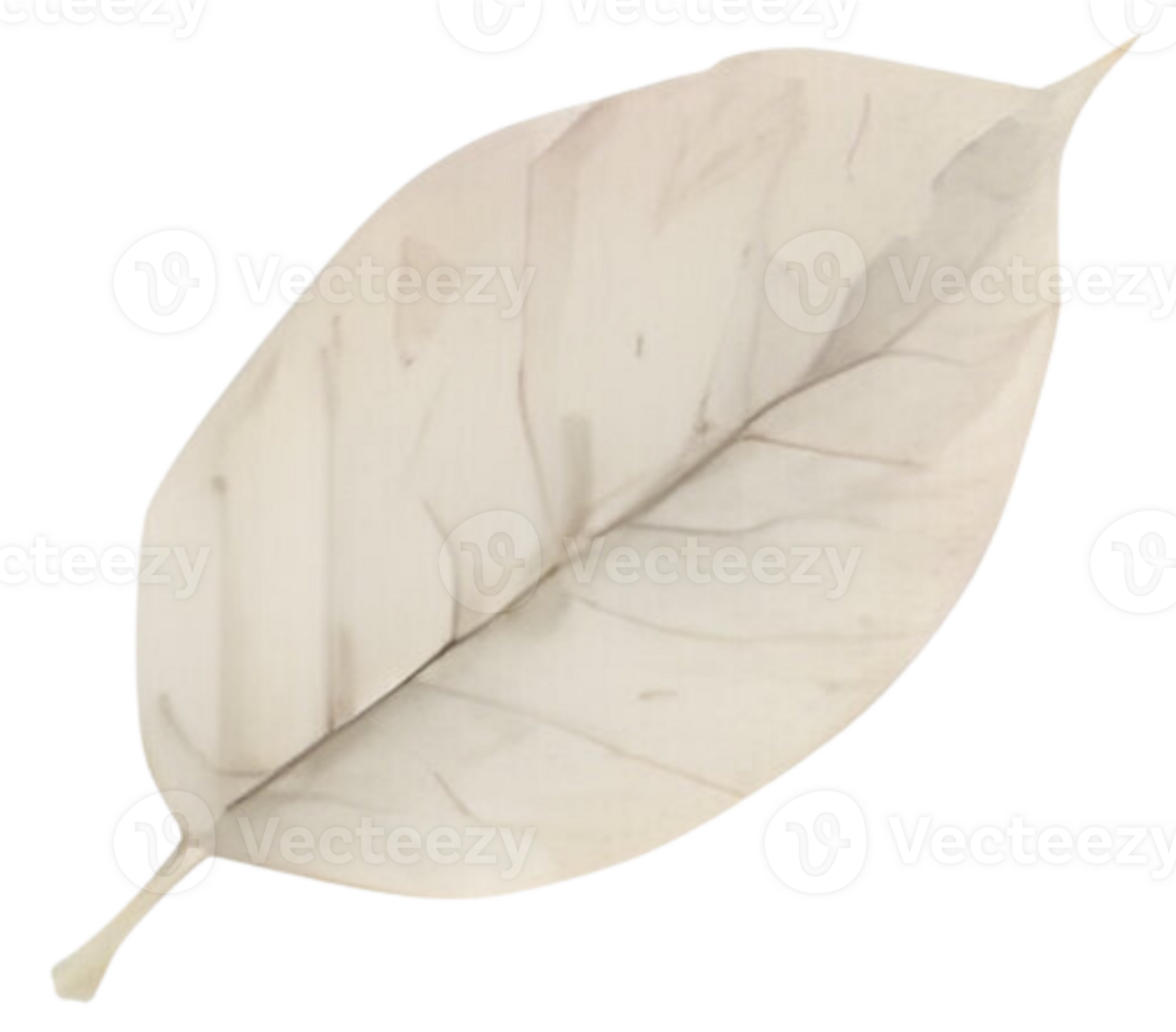 Leaf in Christmas. Generative AI png