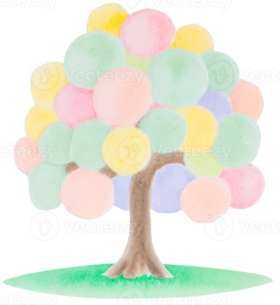 Christmas tree in winter. Generative AI png