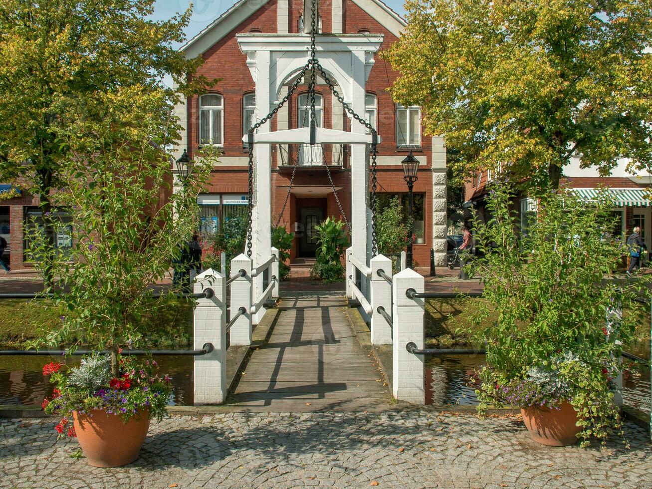 Papenburg city in germany photo