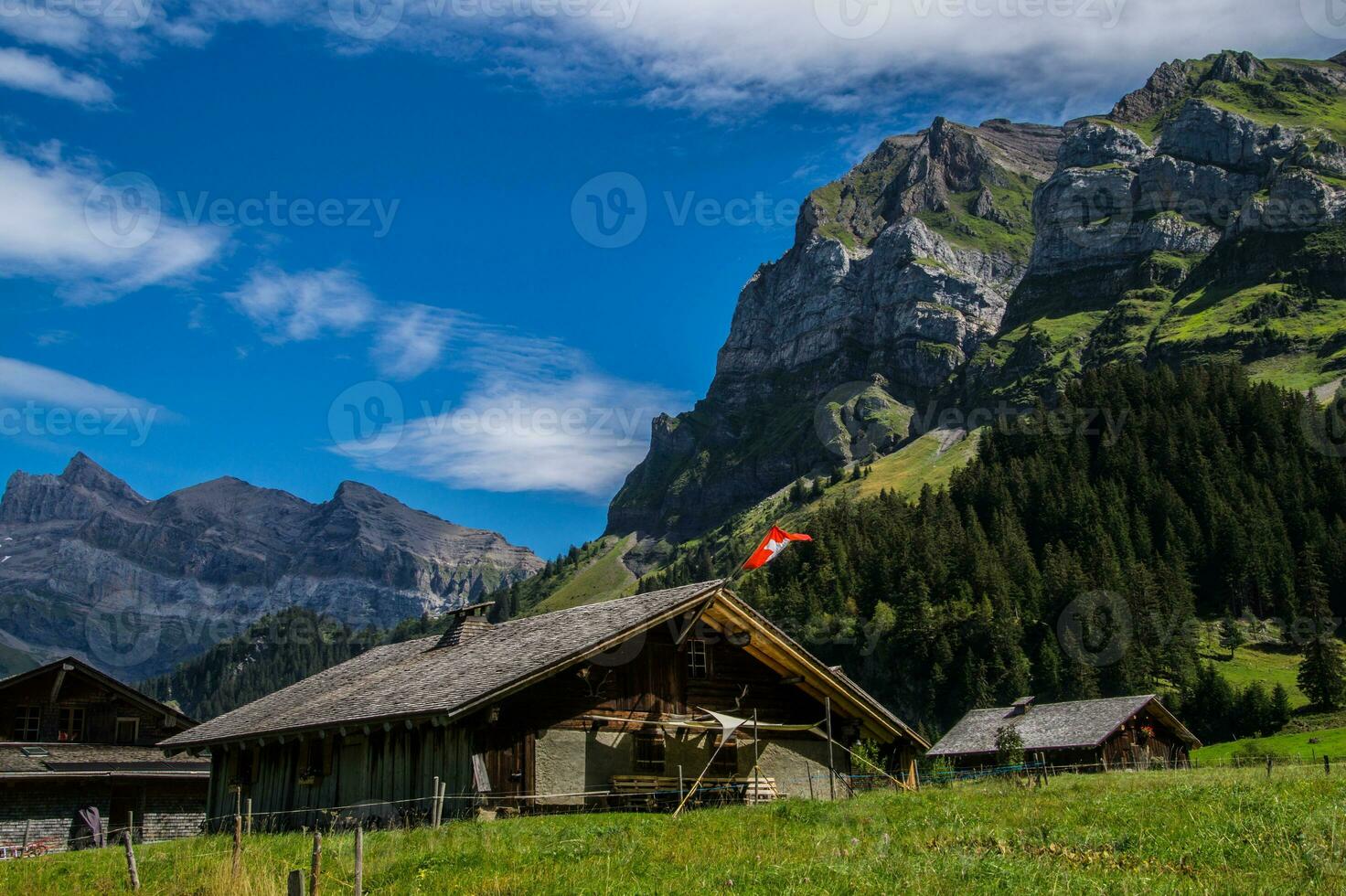 swiss alps landscape photo